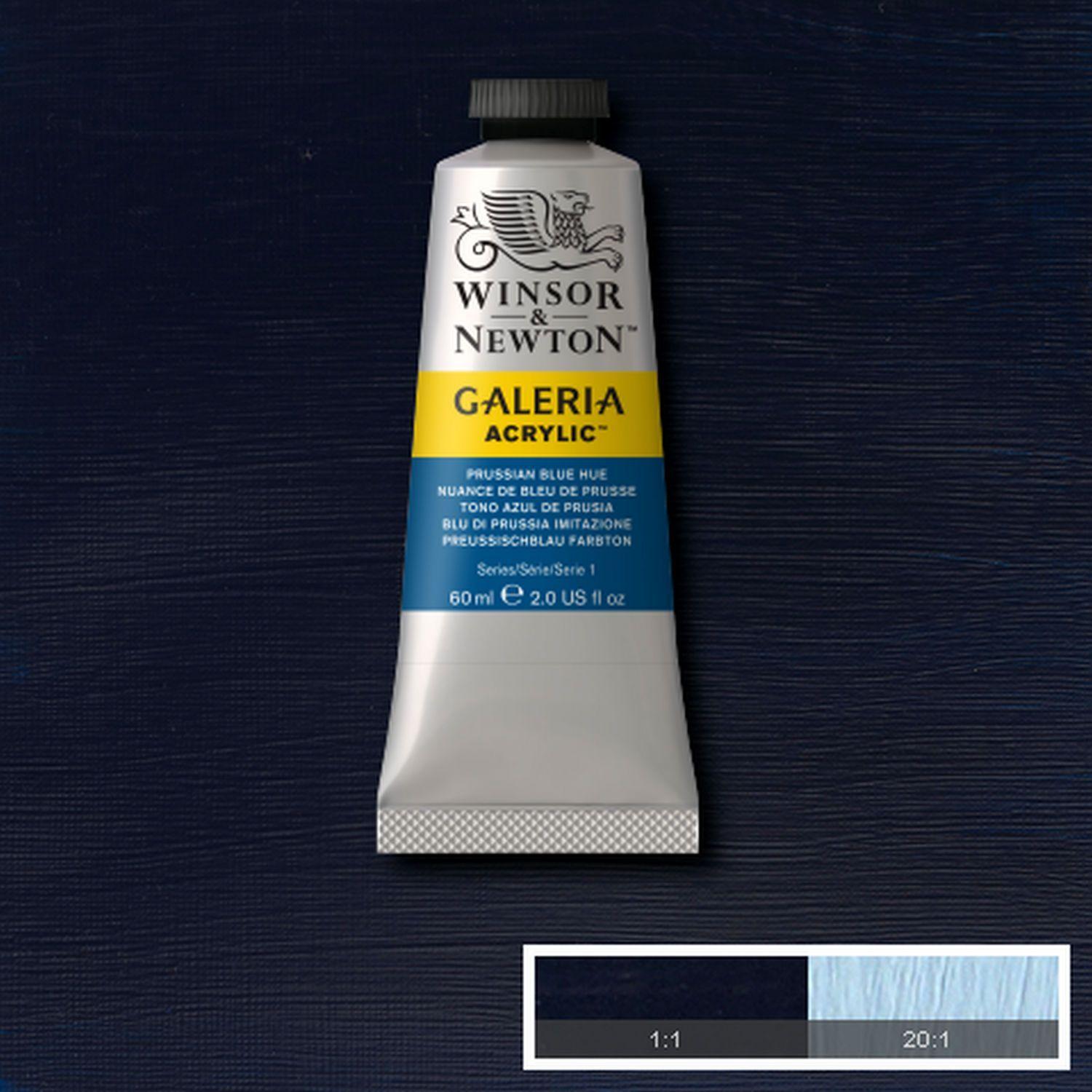 Acrilico Galeria 60ml azul de prusia Winsor & Newton-1