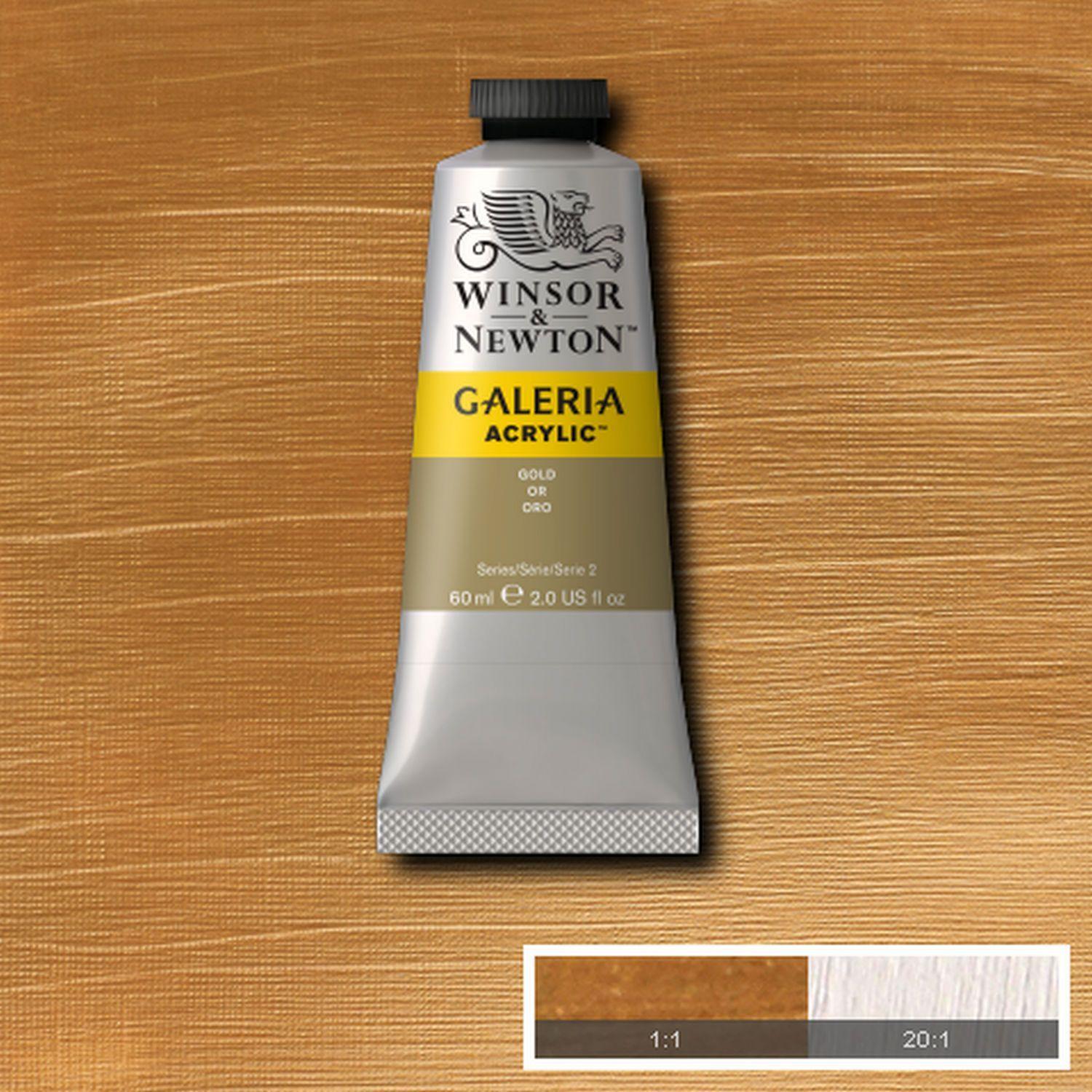 Acrilico Galeria 60ml oro Winsor & Newton-1