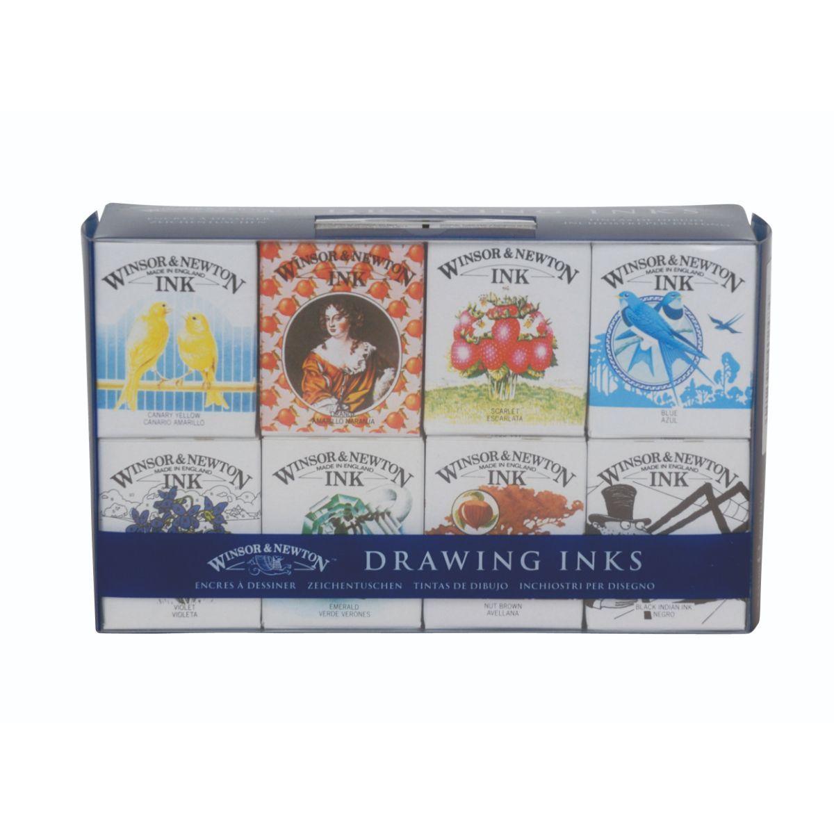 Set Tintas Chinas Henry Colección x8-0