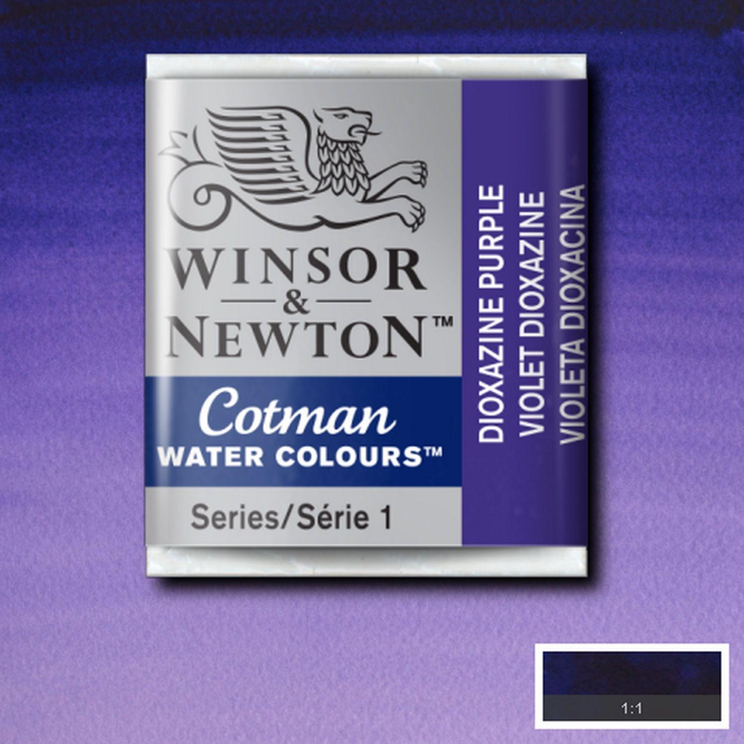 Acuarela Cotman m/pan violeta dioxacina Winsor & Newton-1
