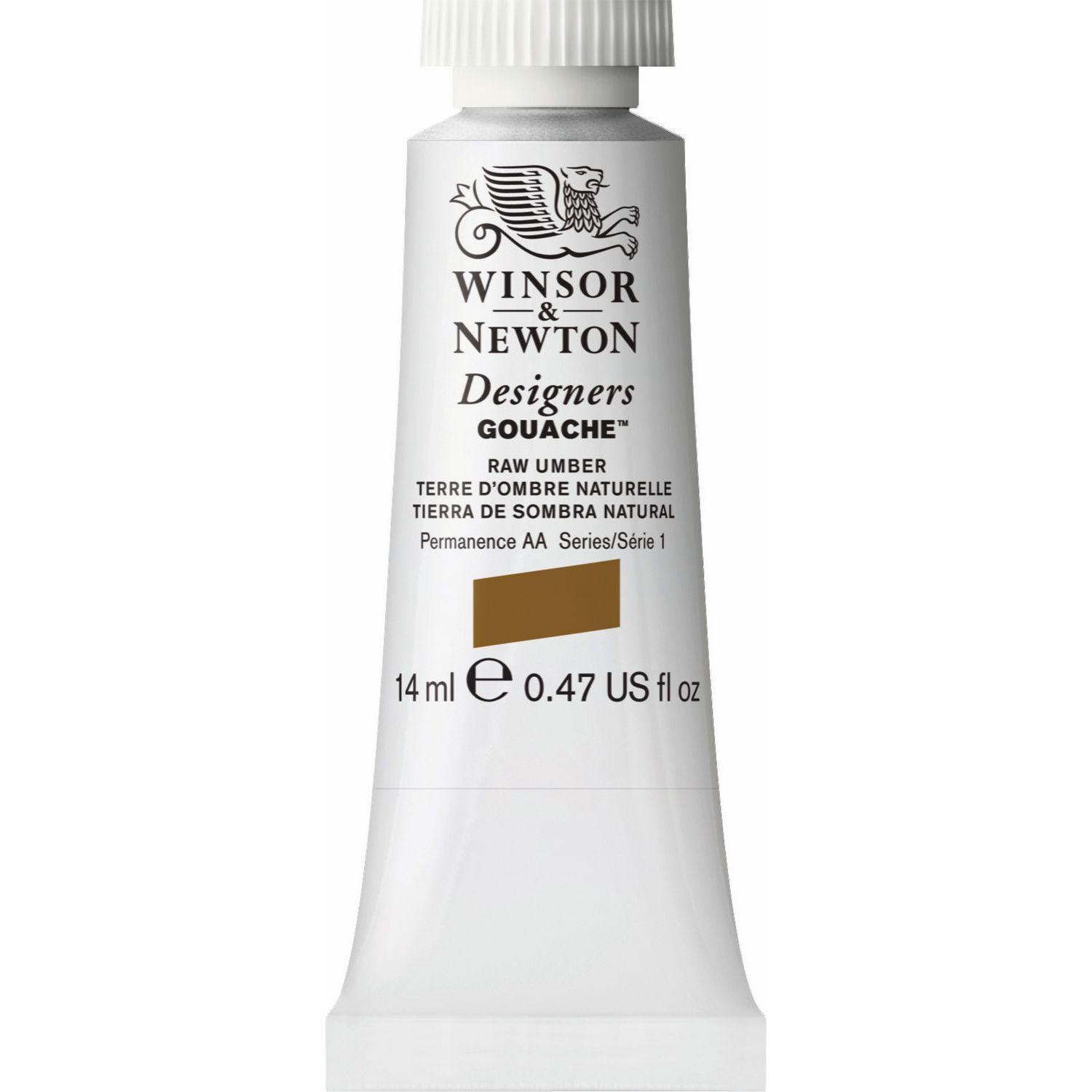 Gouache 14ml tubo Tierra de Sombra Natural Winsor & Newton-0