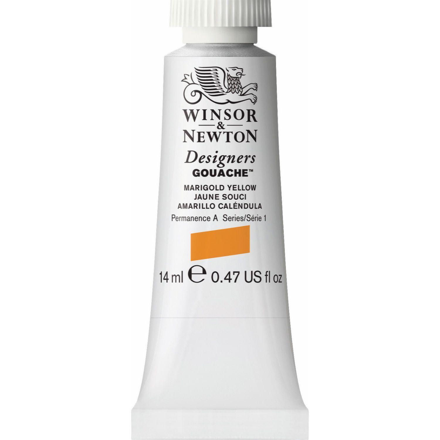 Gouache 14ml tubo Amarillo Caléndula Winsor & Newton-0