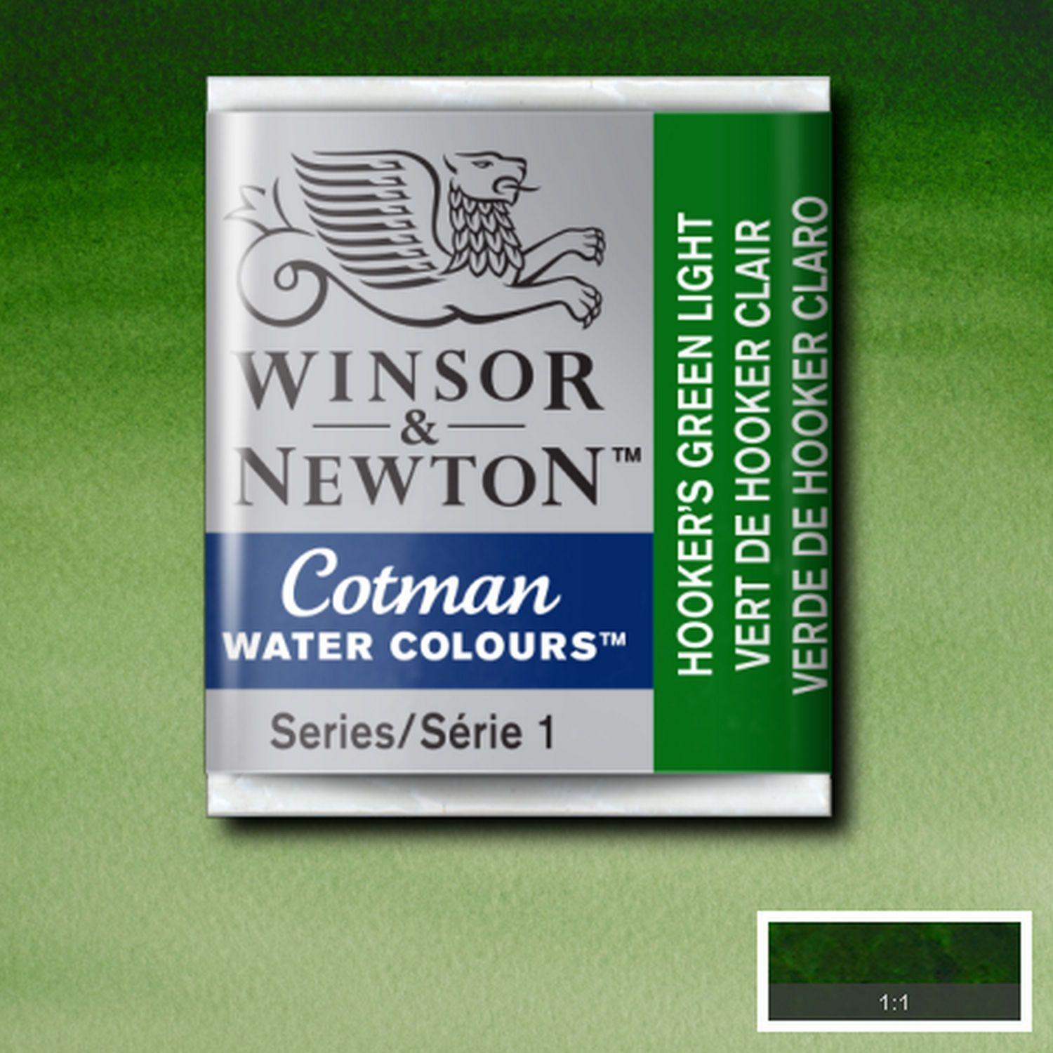 Acuarela Cotman m/pan verde d hooker cla Winsor & Newton-1