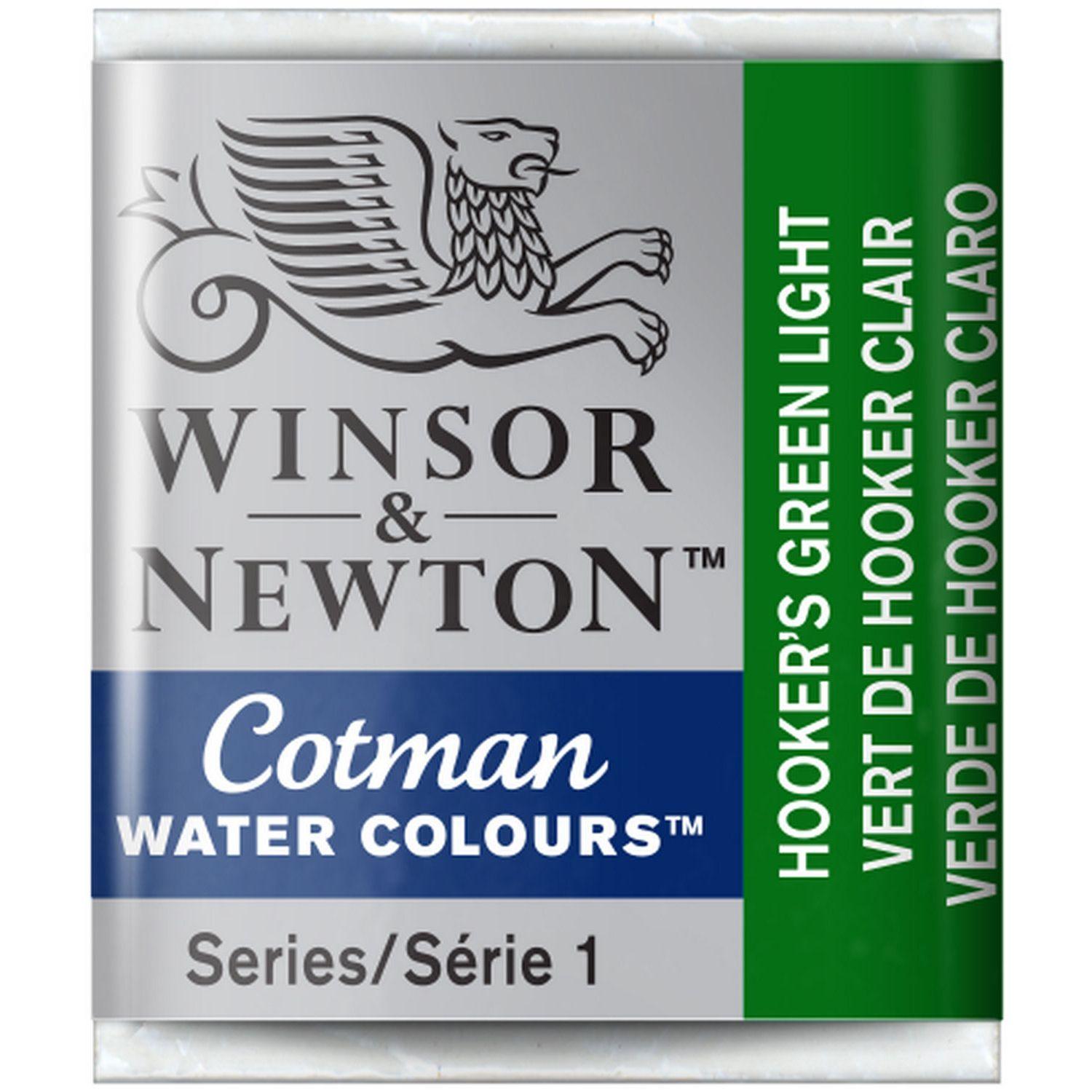 Acuarela Cotman m/pan verde d hooker cla Winsor & Newton-0