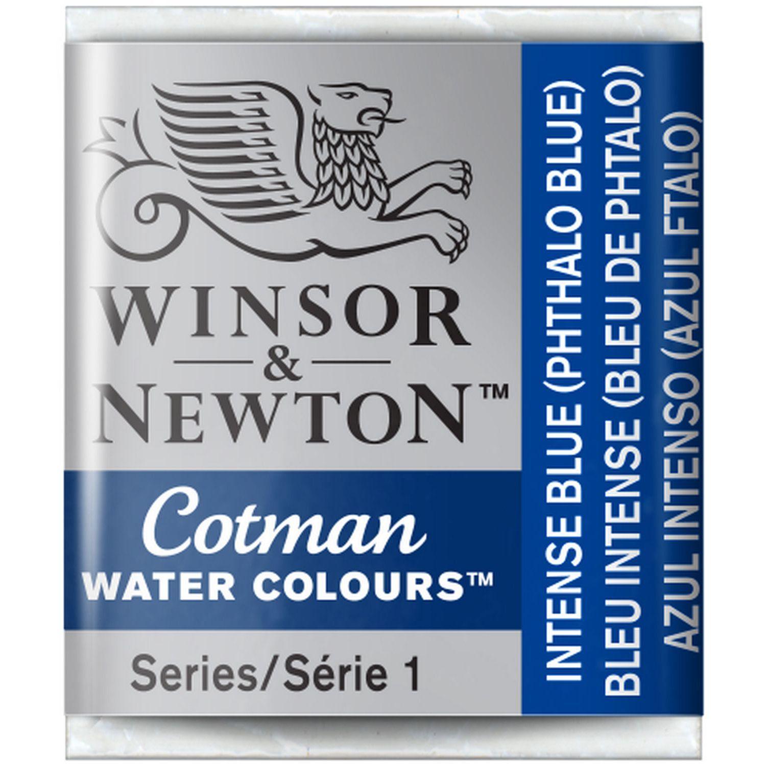 Acuarela Cotman m/pan azul intenso Winsor & Newton-0