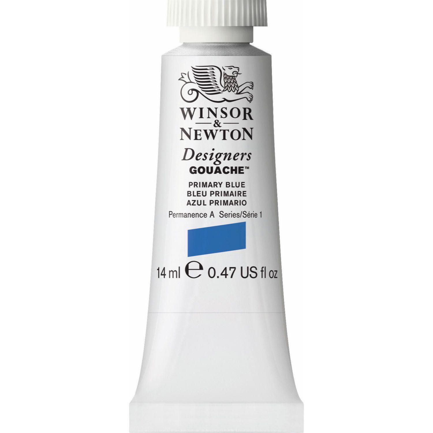 Gouache 14ml tubo Azul Primario Winsor & Newton-0