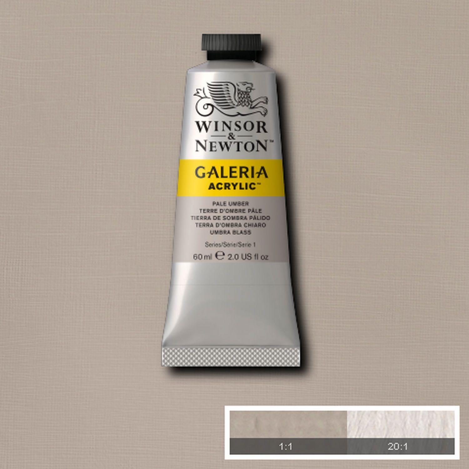 Acrilico Galeria 60ml tierra sombra palido Winsor & Newton-1