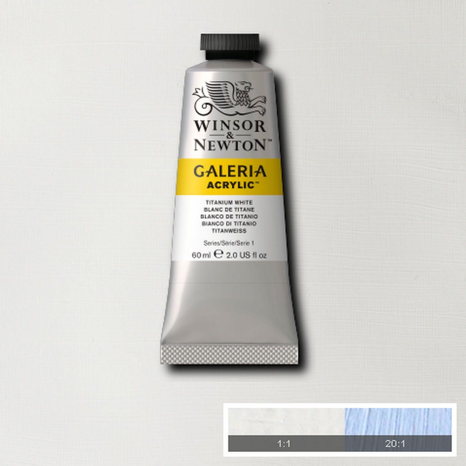 Acrilico Galeria 60ml blanco titanio Winsor & Newton-1