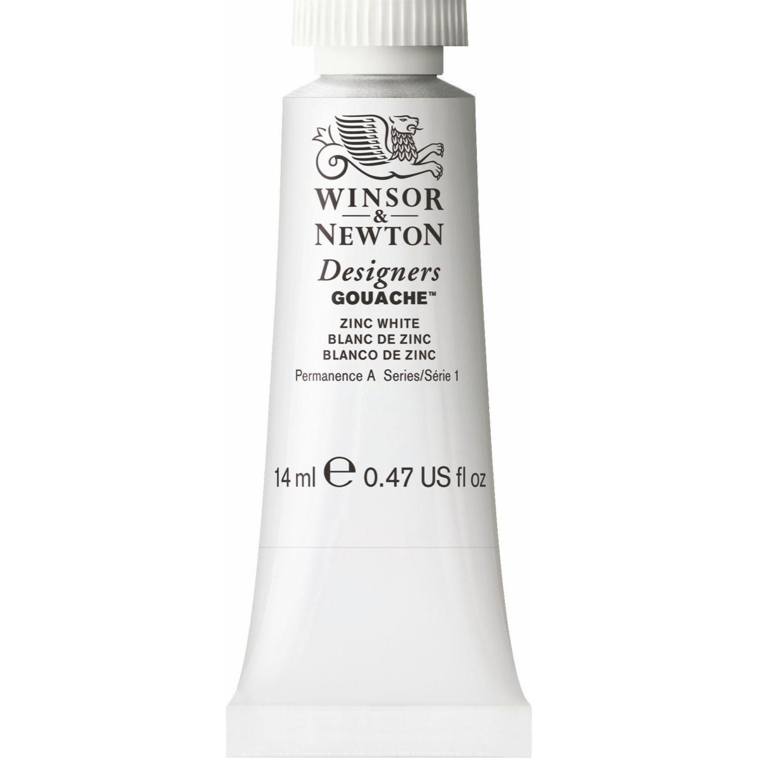 Gouache 14ml tubo Blanco de Zinc Winsor & Newton-0