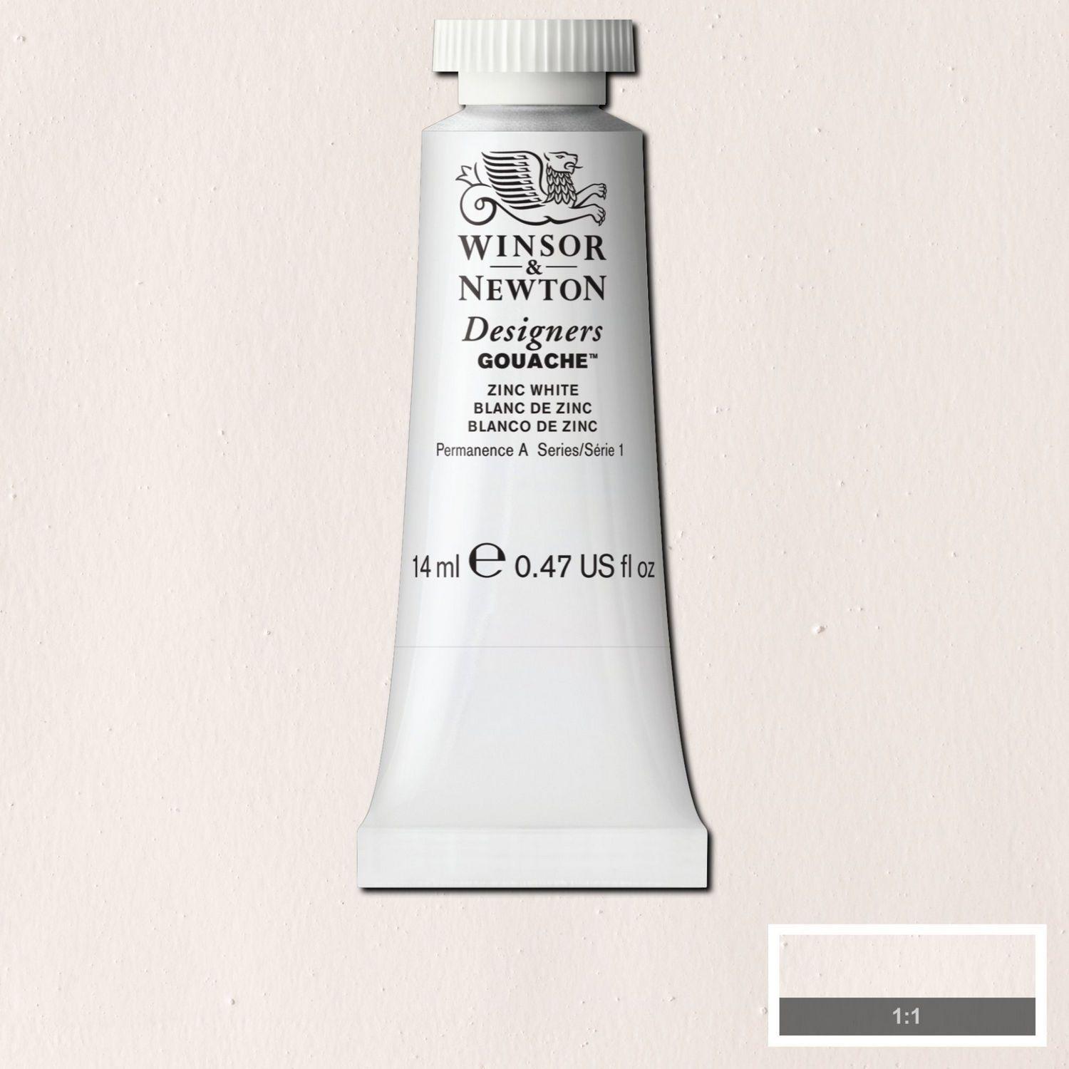 Gouache 14ml tubo Blanco de Zinc Winsor & Newton-1
