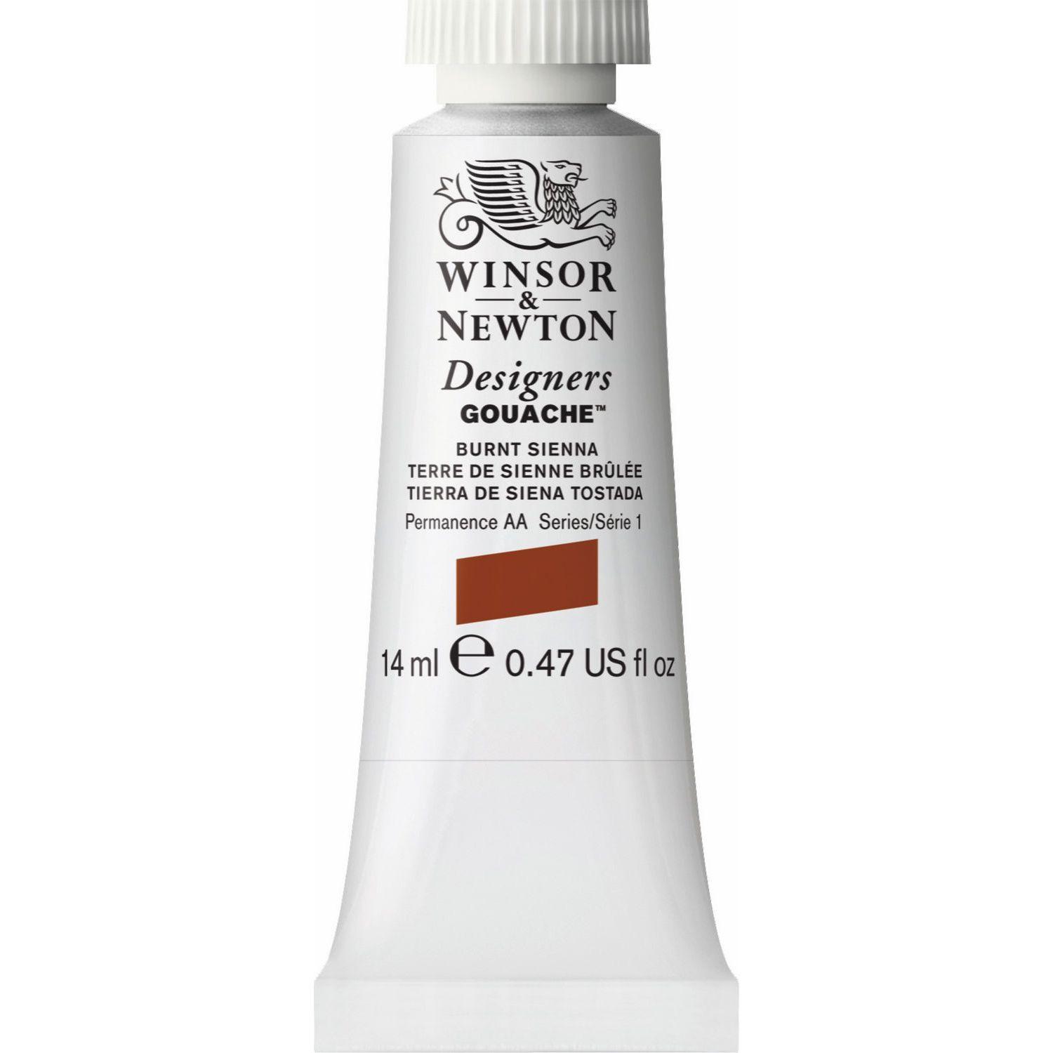 Gouache 14ml tubo Tierra de Siena Tostada Winsor & Newton-0