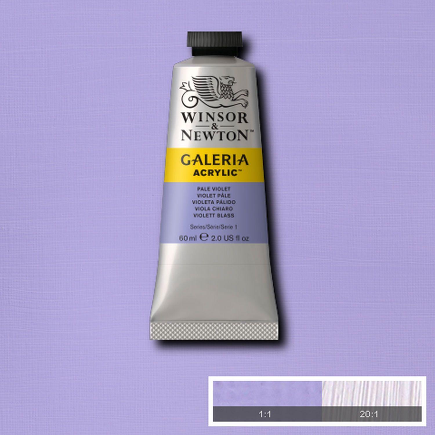 Acrilico Galeria 60ml violeta palido Winsor & Newton-1