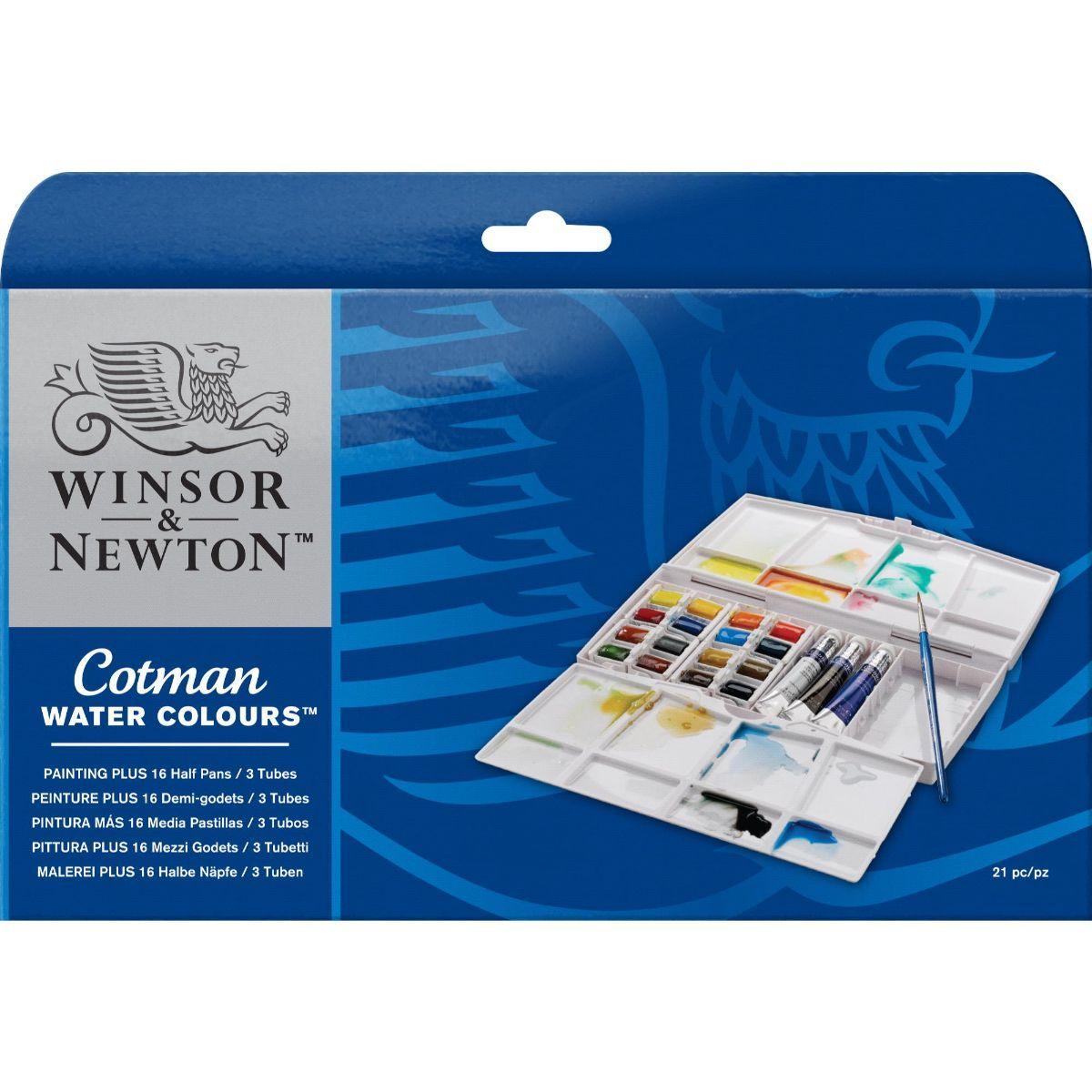 Acuarela Cotman medio godet+acc plus x16-0