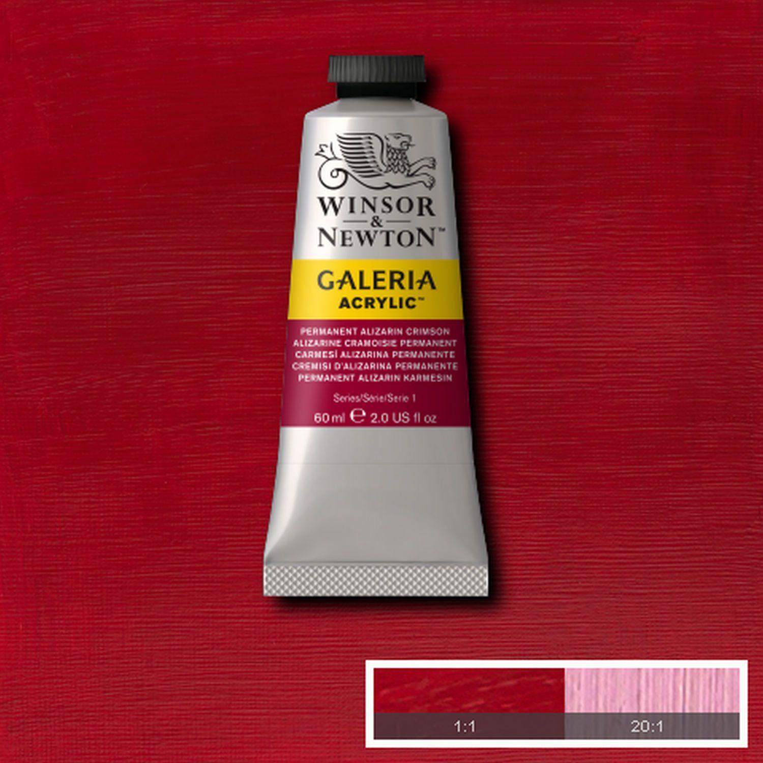 Acrilico Galeria 60ml carmesi aliz permanente-1