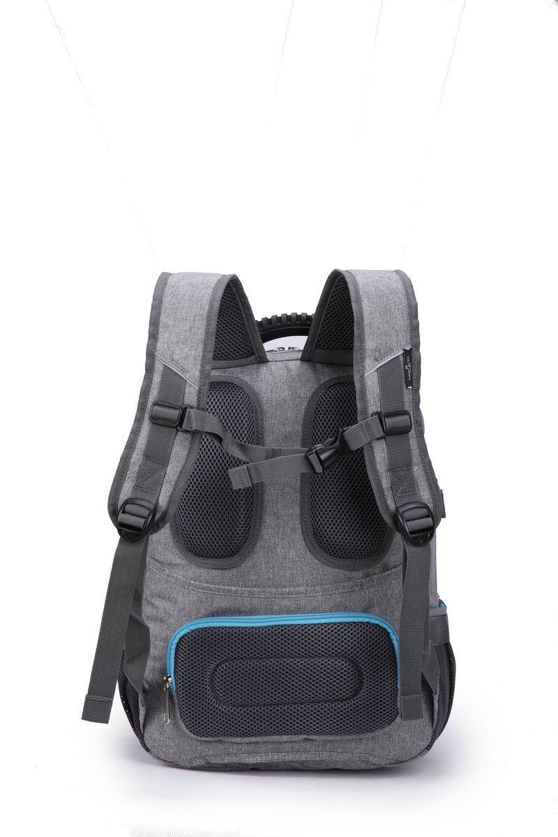 Mochila Wanderer 29l - Gris / Celeste-3
