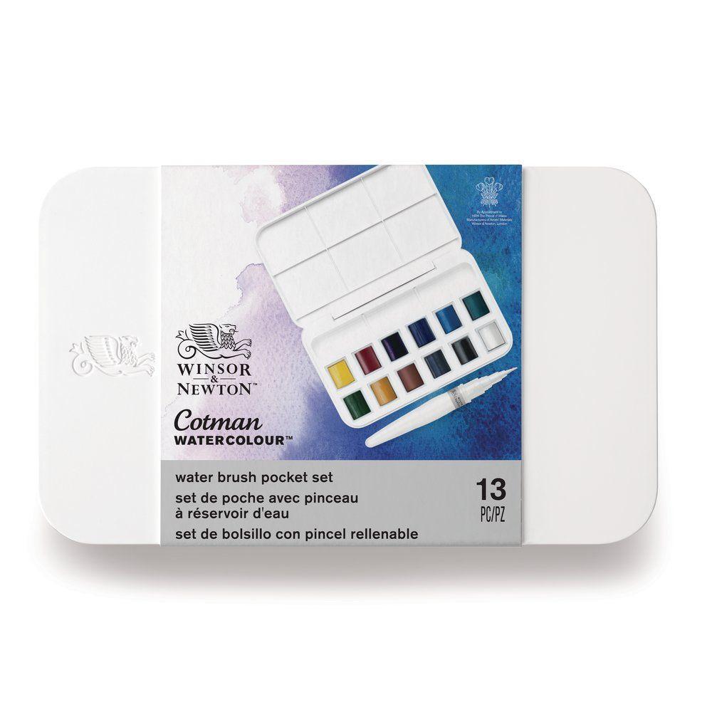 Acuarela Cotman set pincel 12p-2