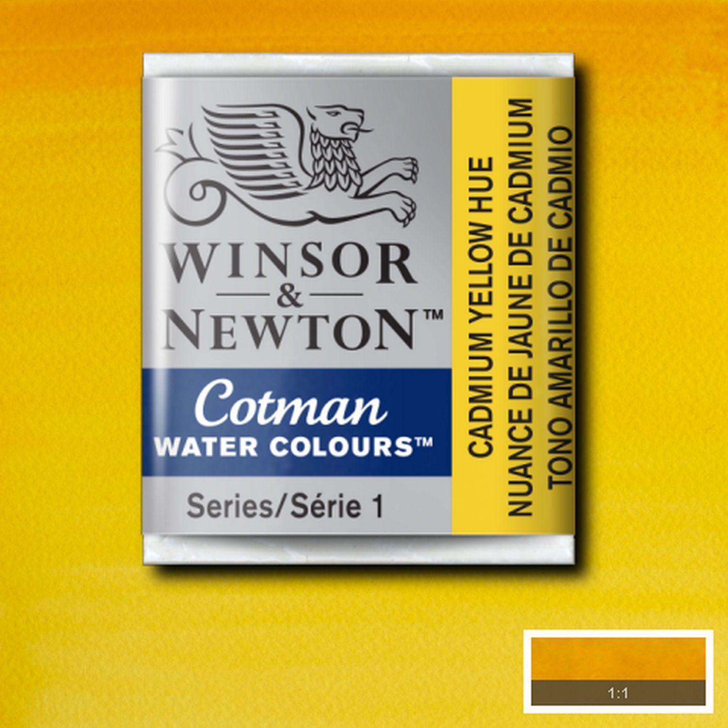Acuarela Cotman m/pan tono amarillo Winsor & Newton-1