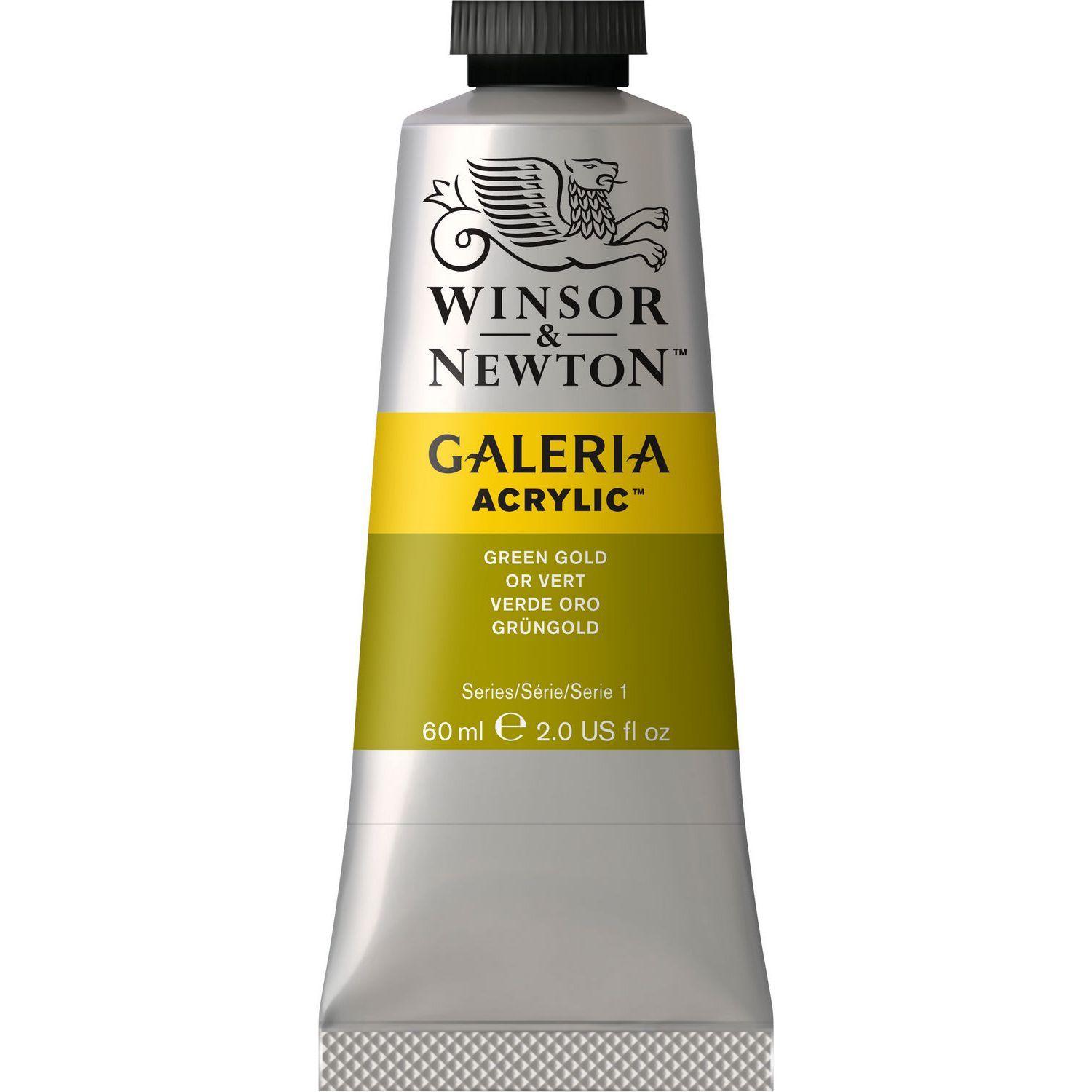 Acrilico Galeria 60ml verde oro Winsor & Newton-0