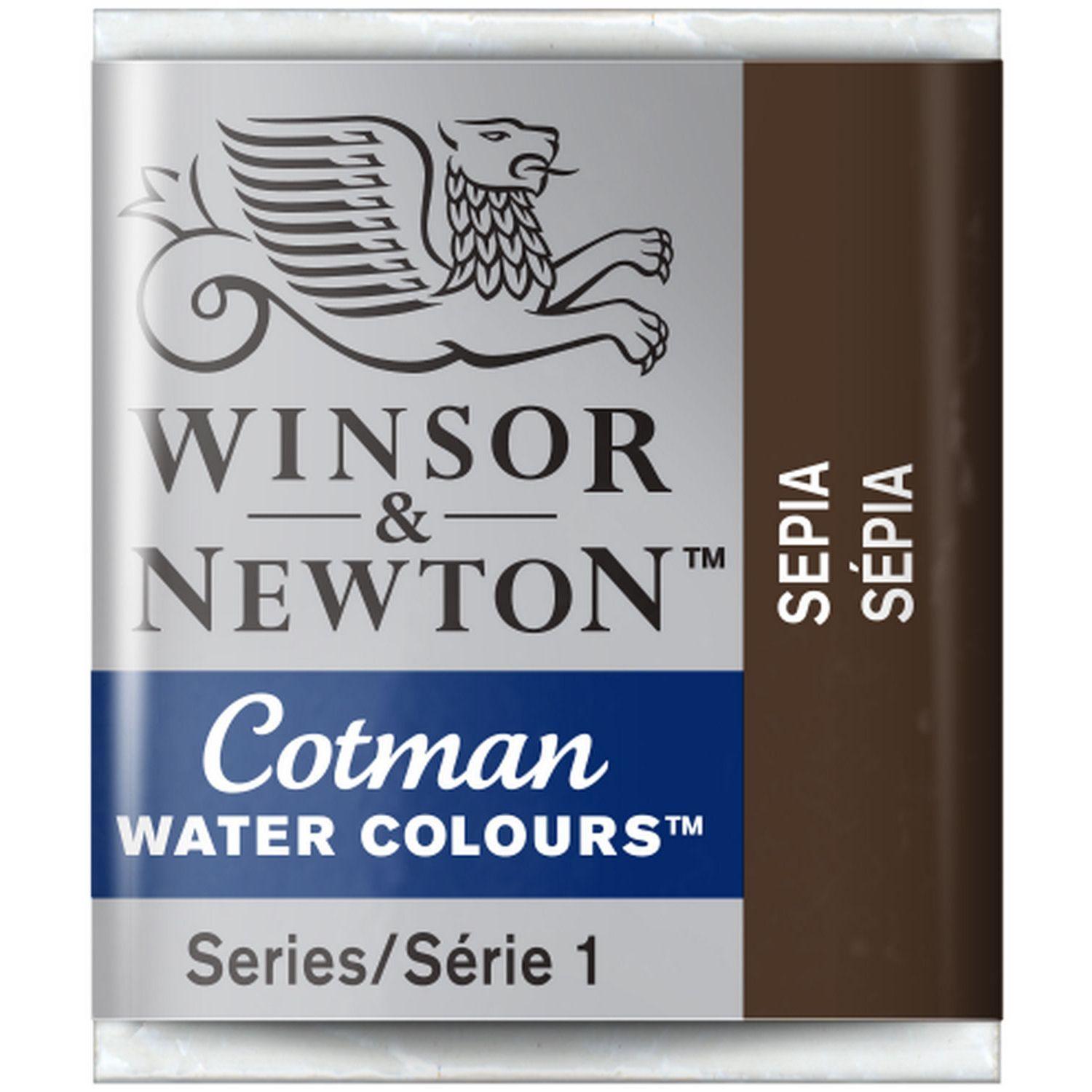 Acuarela Cotman m/pan sepia Winsor & Newton-0