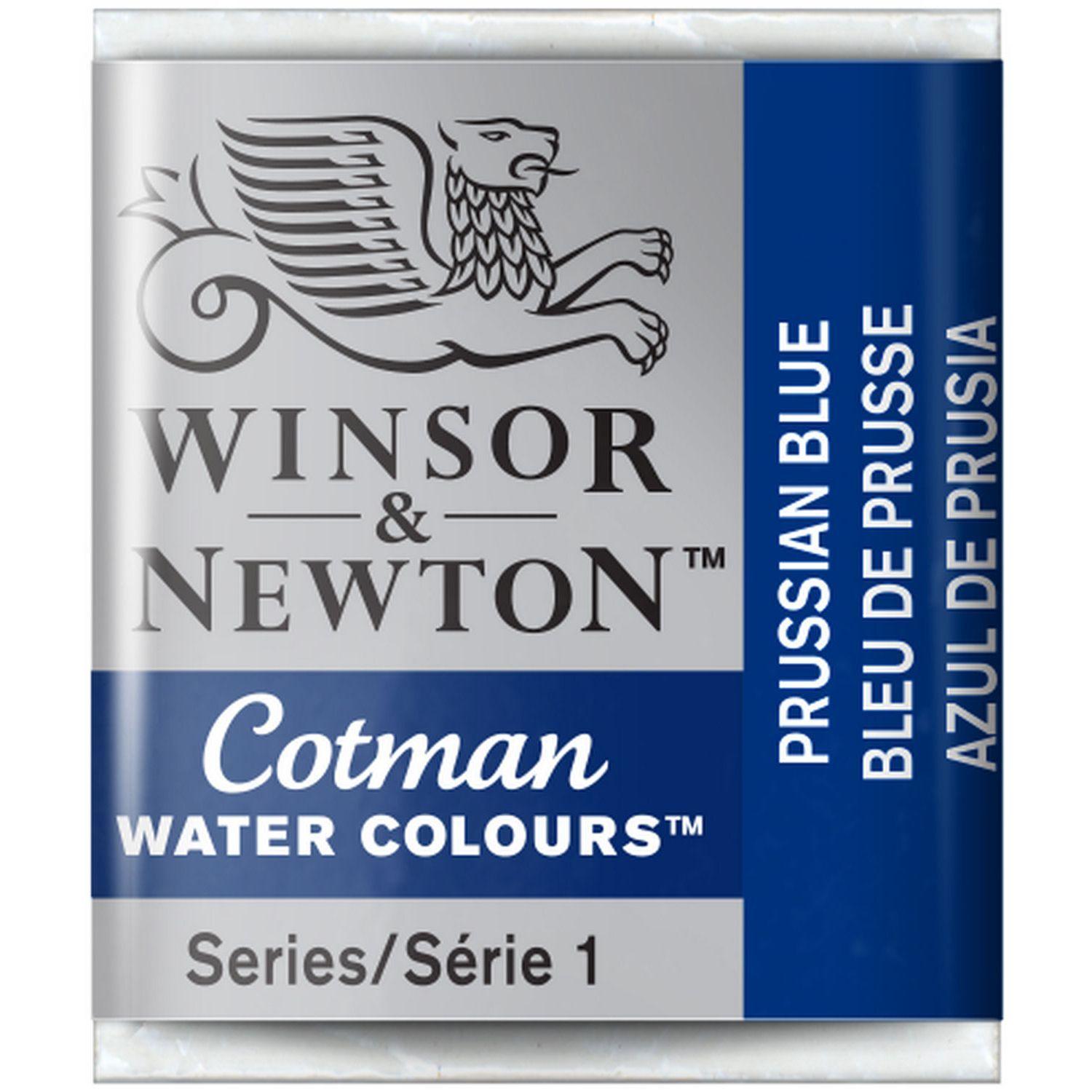 Acuarela Cotman m/pan azul de prusia Winsor & Newton-0