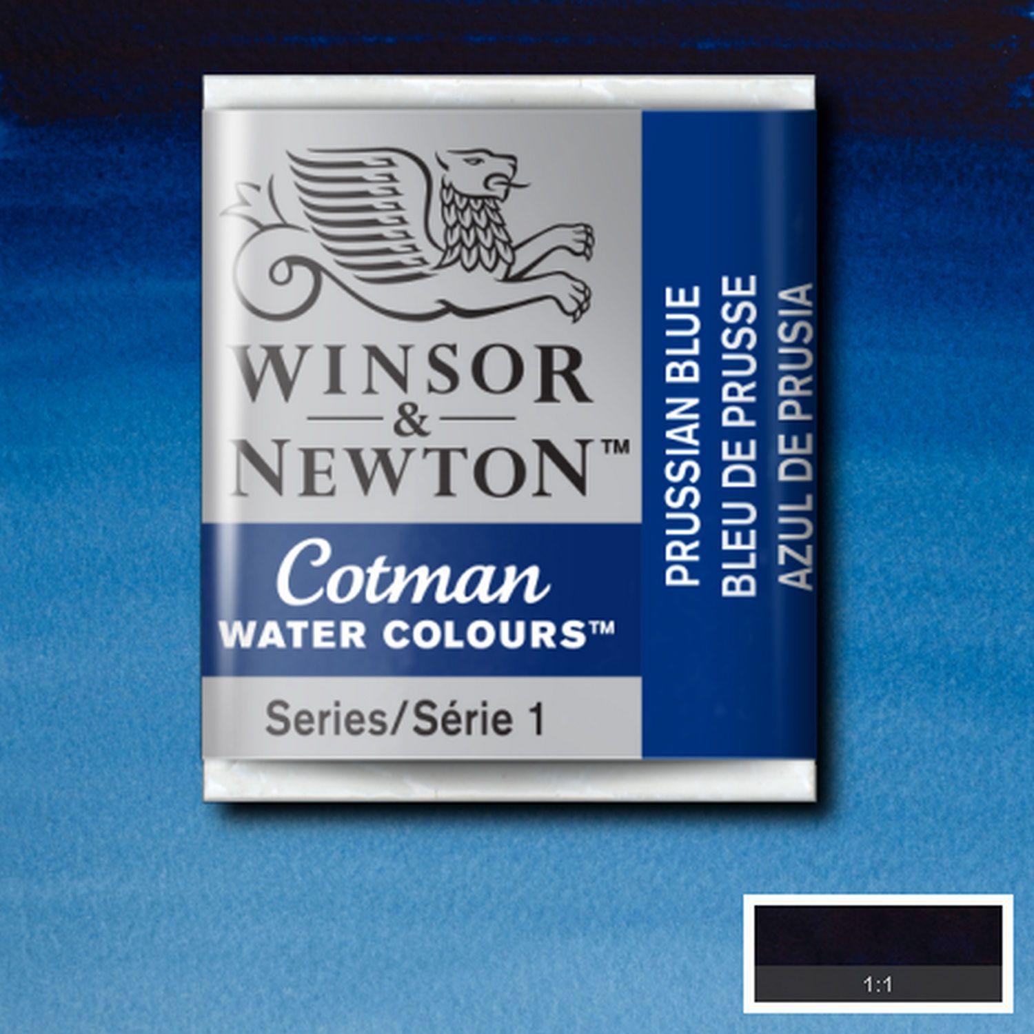Acuarela Cotman m/pan azul de prusia Winsor & Newton-1