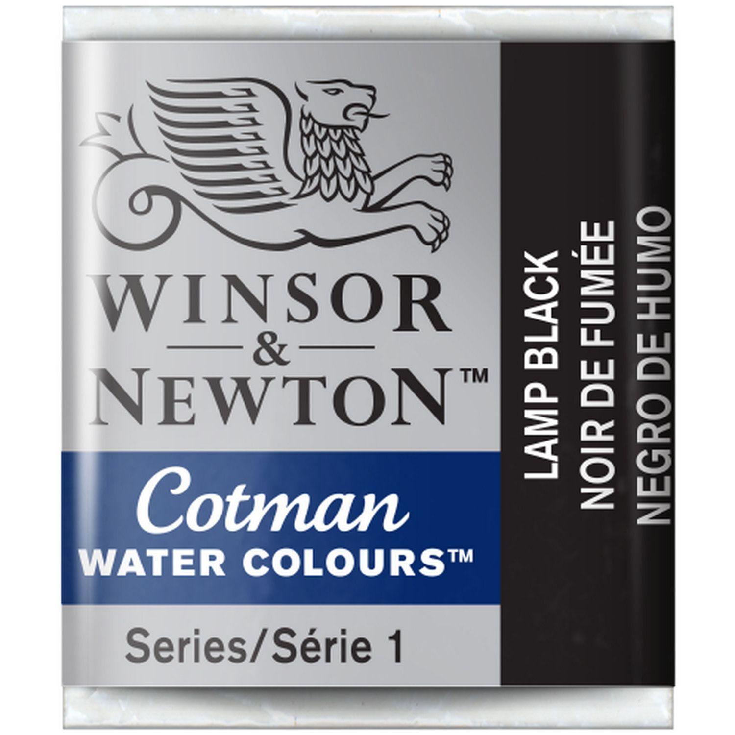Acuarela Cotman m/pan negro de humo Winsor & Newton-0