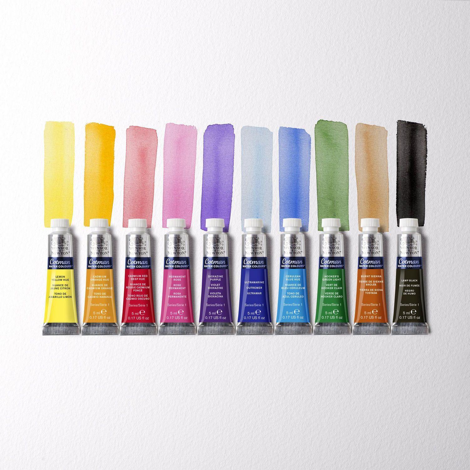 Set Inicial Acuarela Cotman 10x5ml Winsor & Newton-4