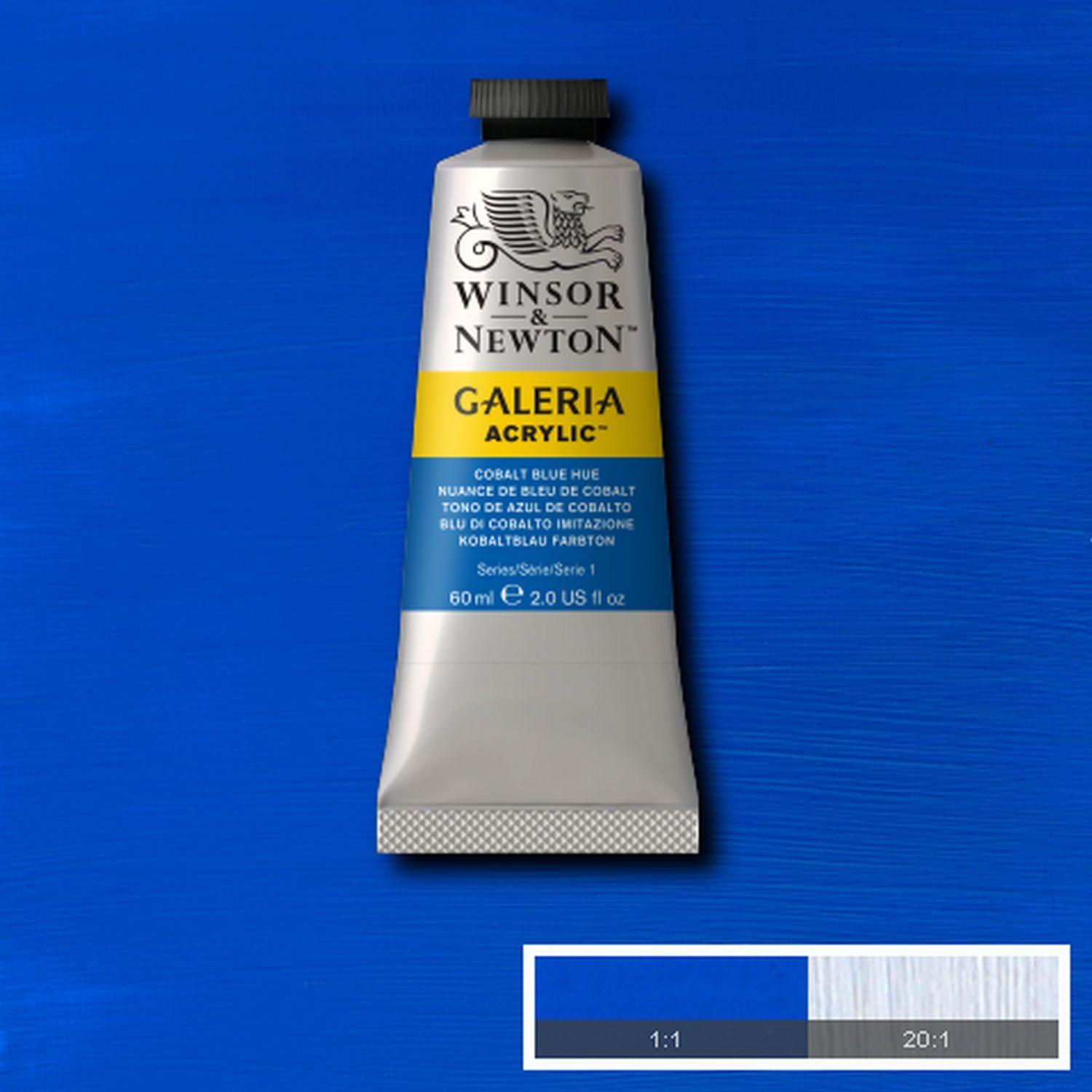 Acrilico Galeria 60ml tono azul cobalto Winsor & Newton-1