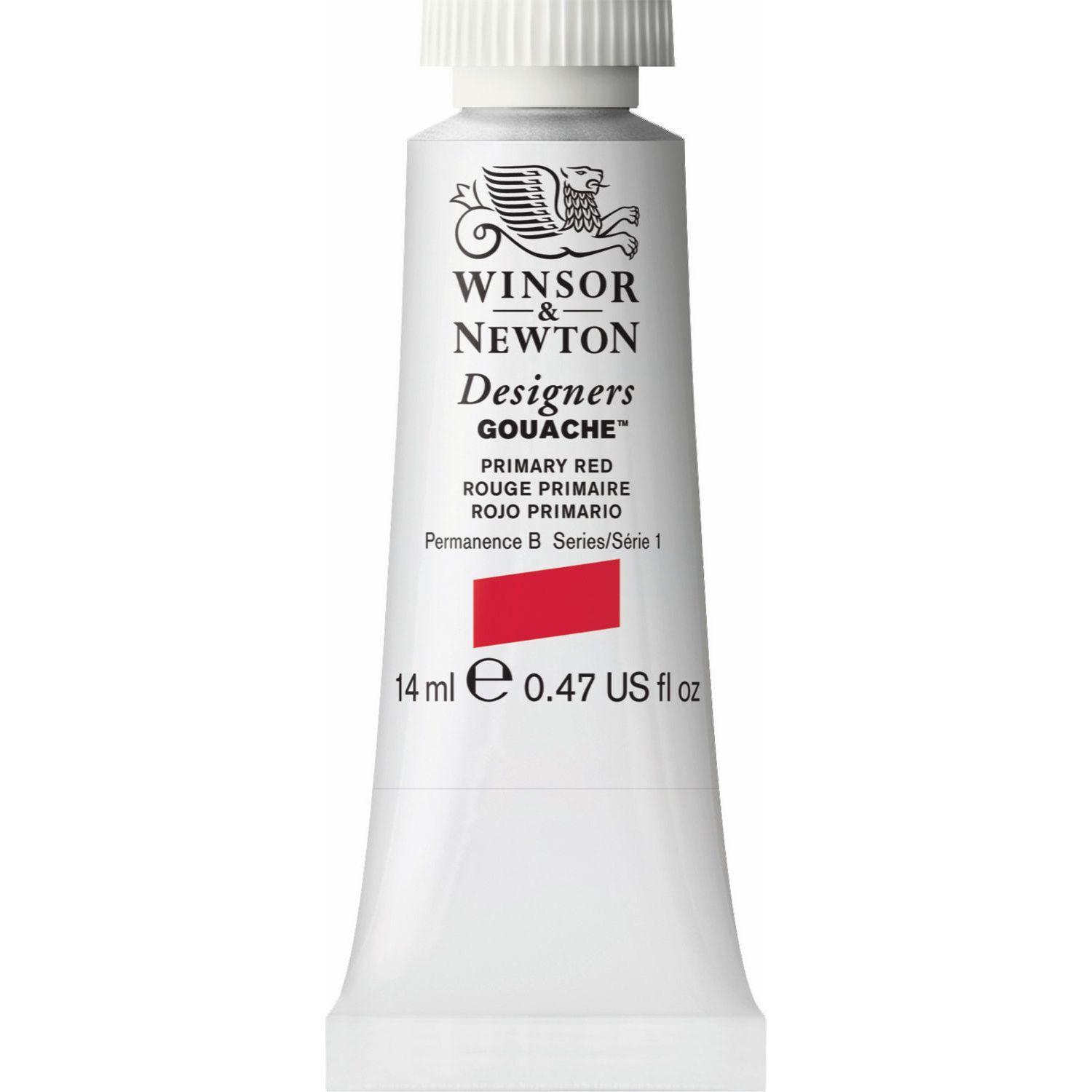 Gouache 14ml tubo Rojo Primario Winsor & Newton-0