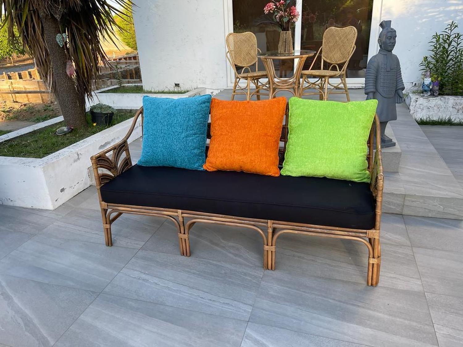 Sillón Tres Cuerpos Rattán Natural-7
