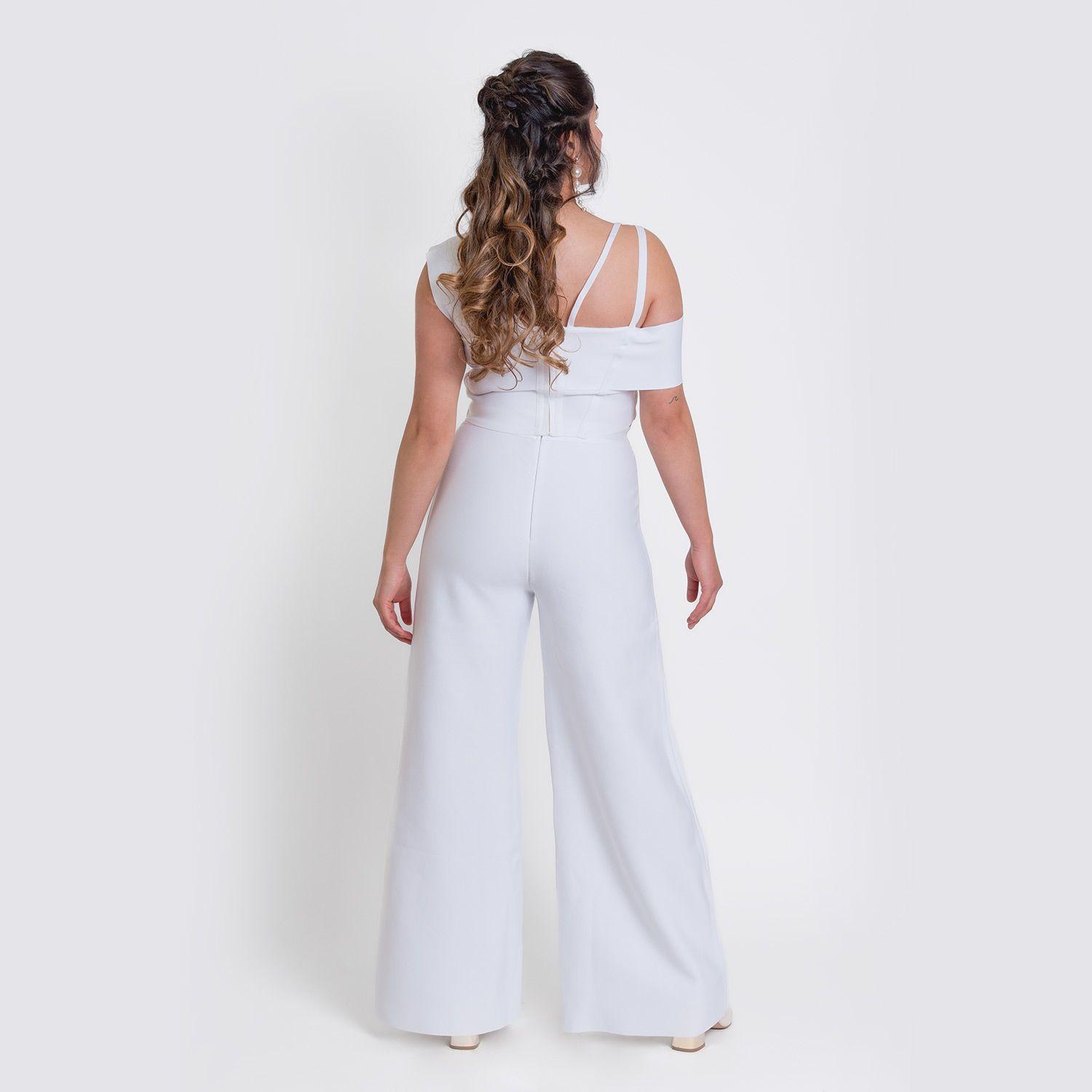 Conjunto Outfit Dos Piezas color Blanco-1