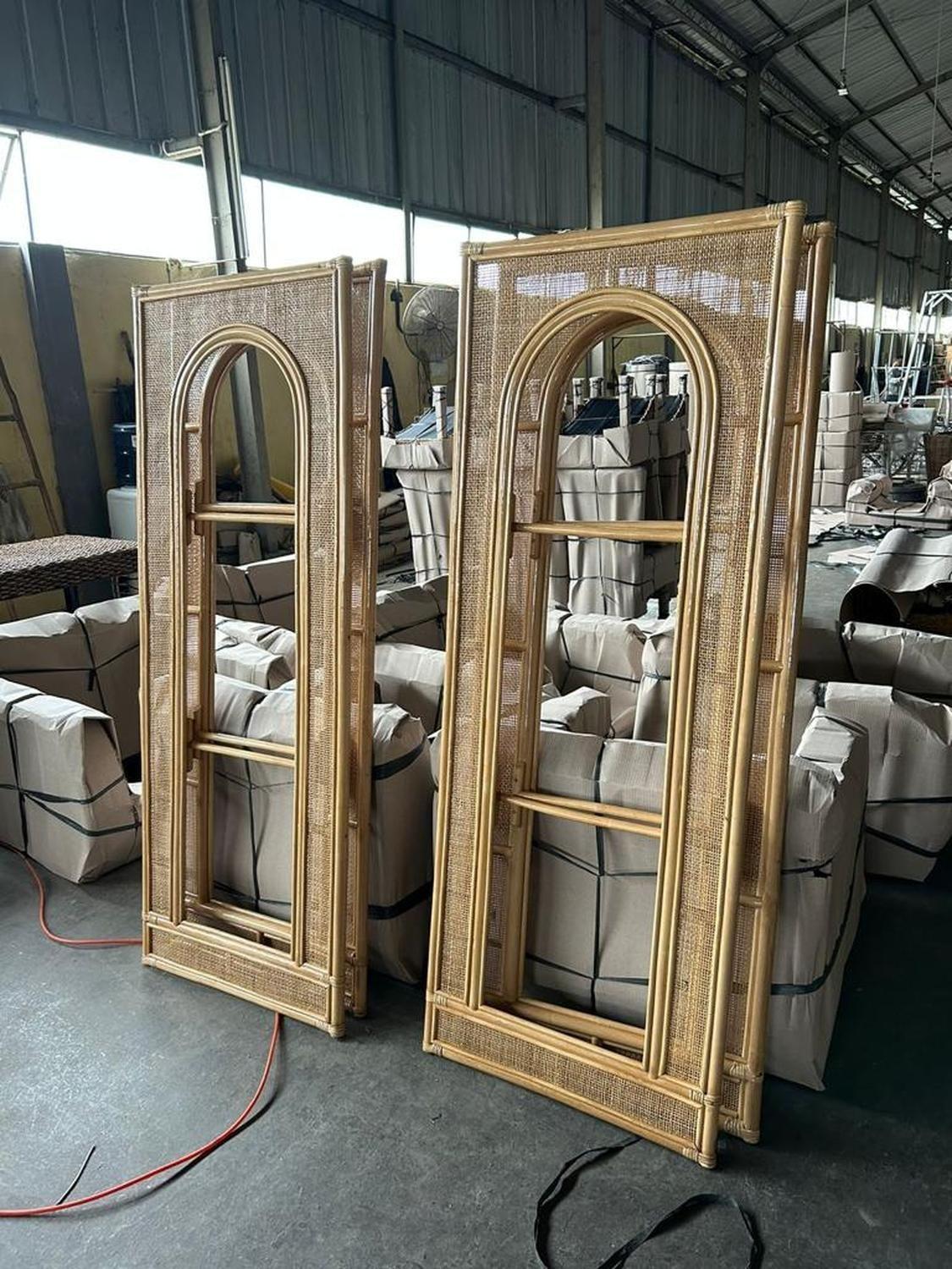 Espejo Rattan Cuerpo Entero-4