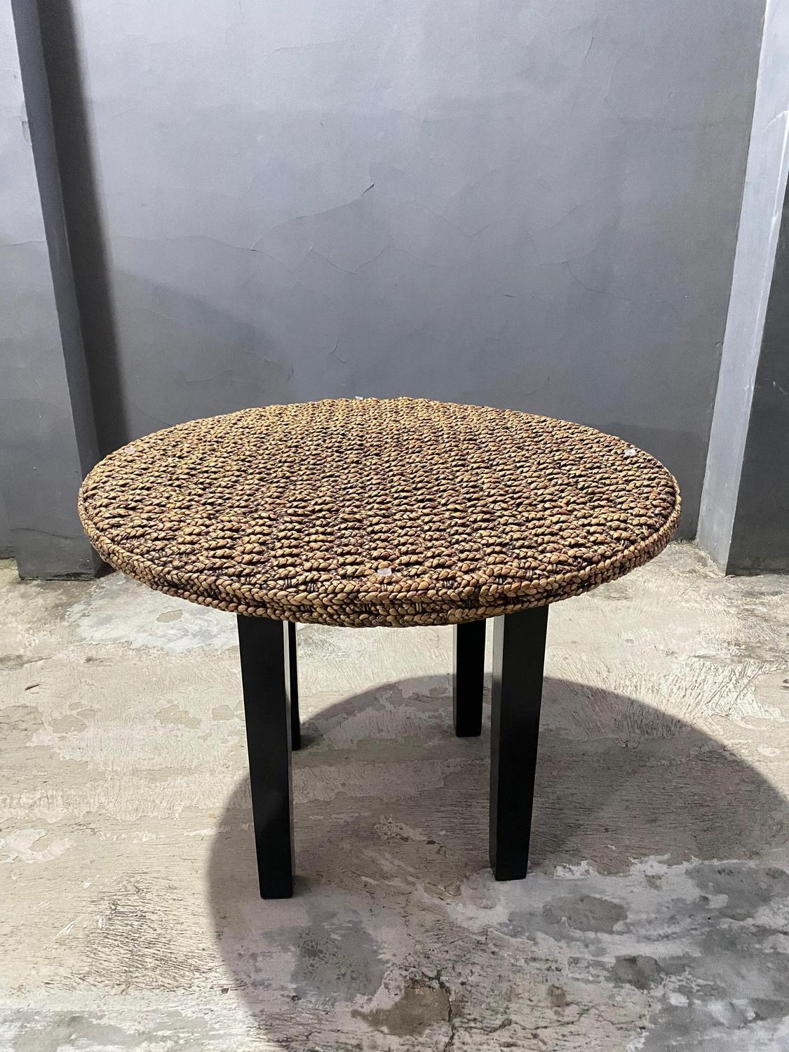 Comedor Rodondo Rattan Natural 4 Personas-7