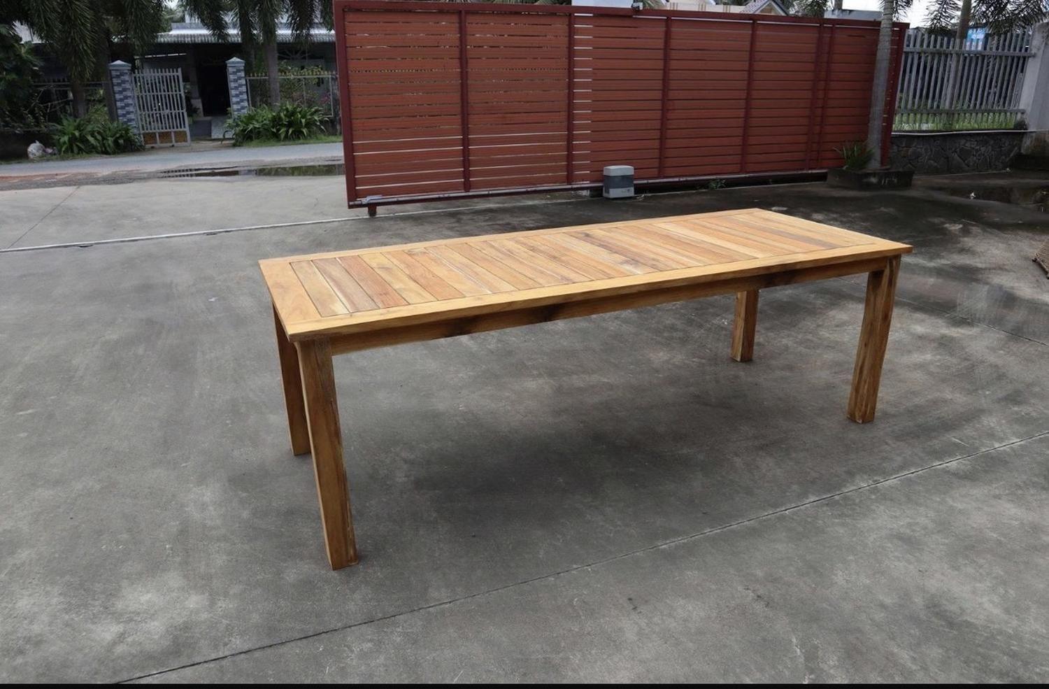 Comedor Madera Teca 8 Personas-2