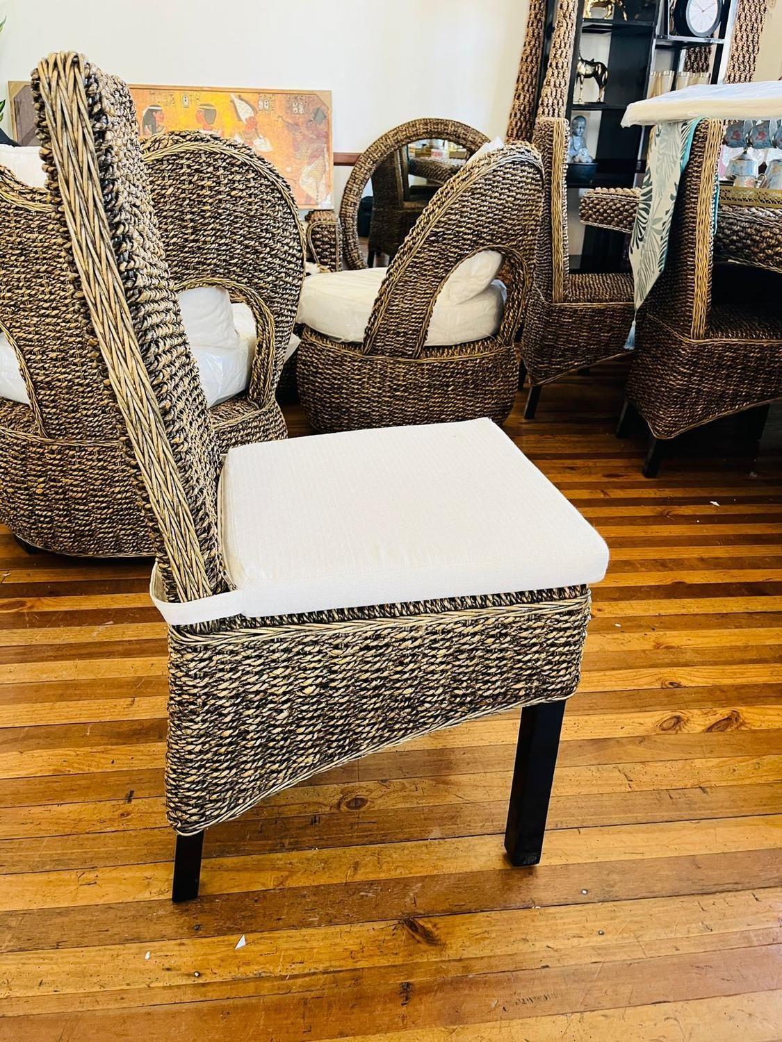 Silla de Comedor Rattan Natural Larisa-0