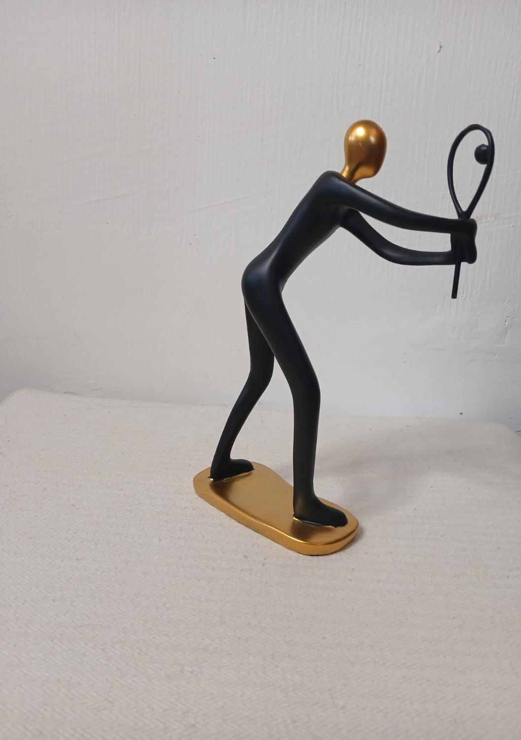 Escultura Pequeña Padel o Tenista-2