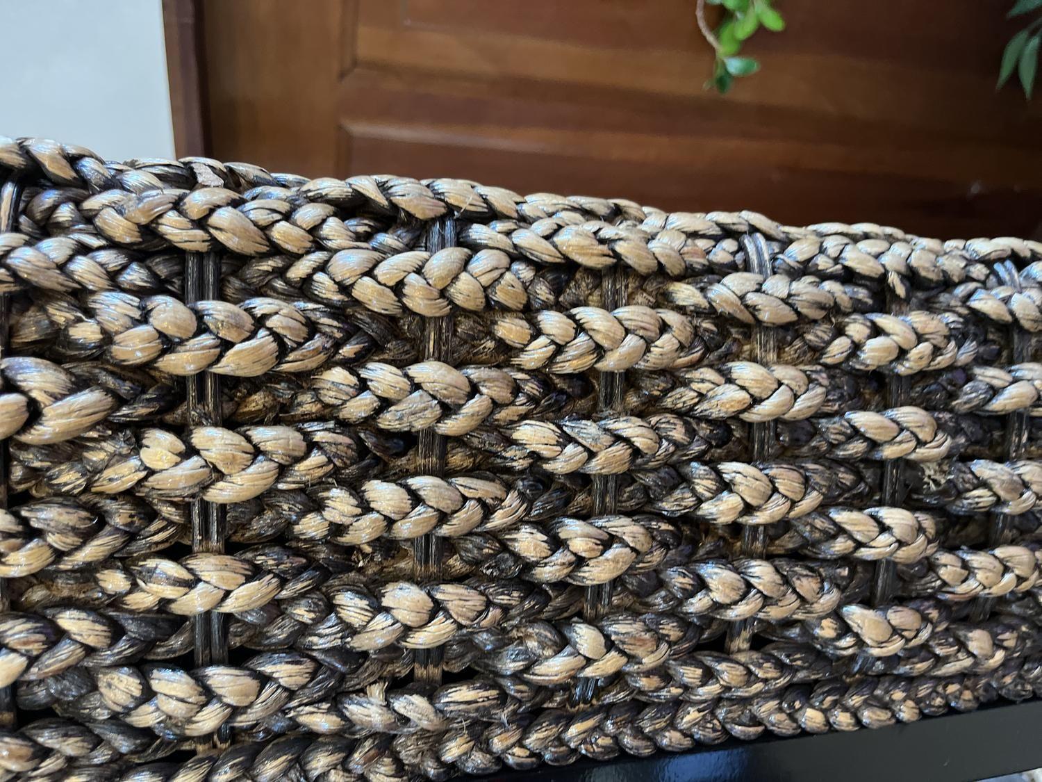 Vitrina Rattan Natural y Madera-2