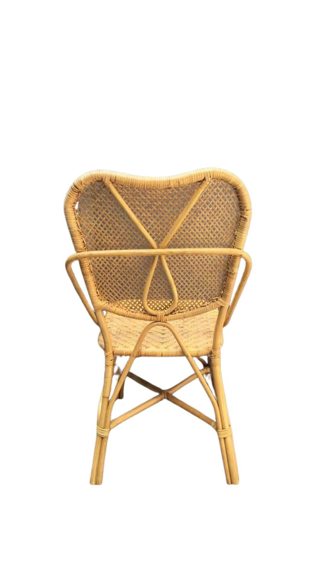 Pack de 2 sillas de Comedor Rattan Natural Origen-2