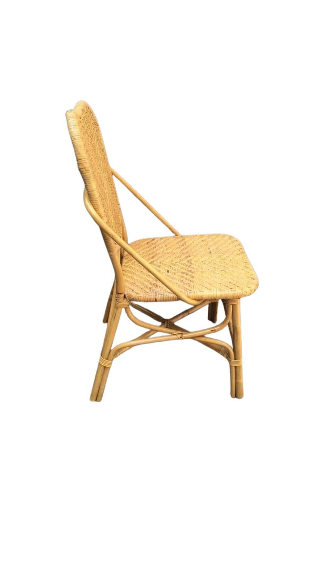 Pack de 2 sillas de Comedor Rattan Natural Origen-4