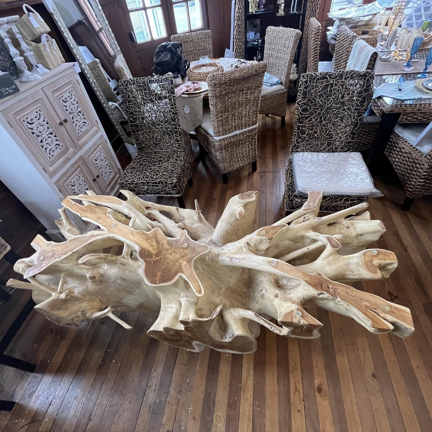 Raíz Teca Para Comedor 6 u 8 Personas-2