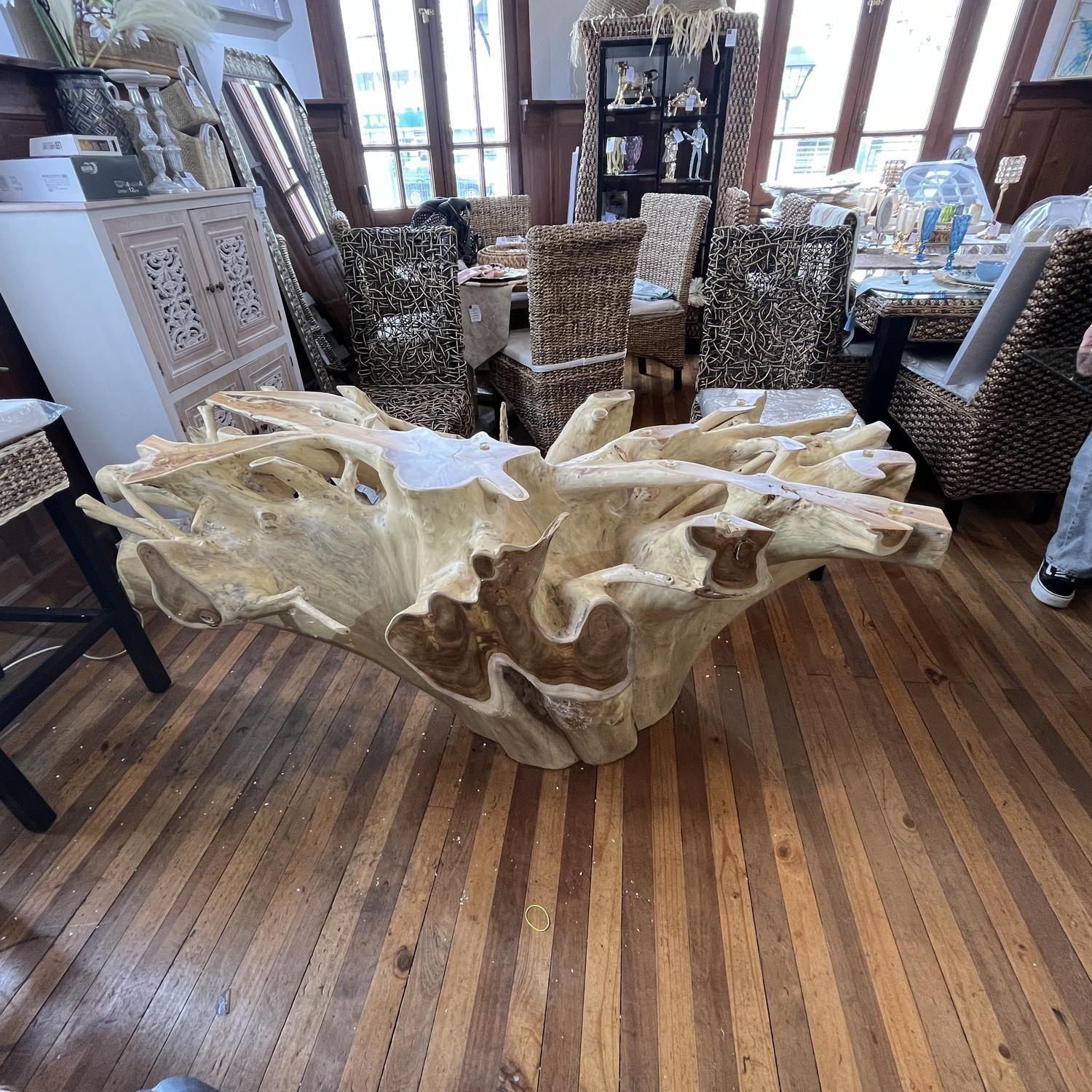 Raíz Teca Para Comedor 6 u 8 Personas-3