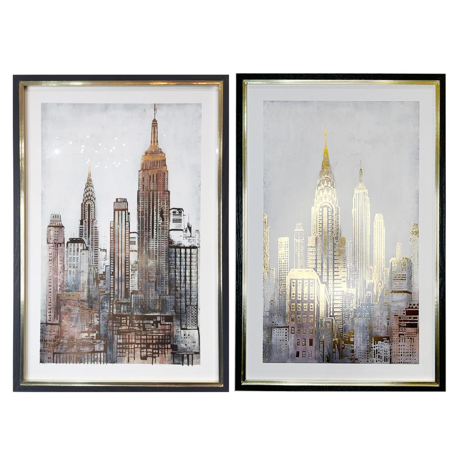 Cuadro Rascacielo Torre a la Izquierda-2