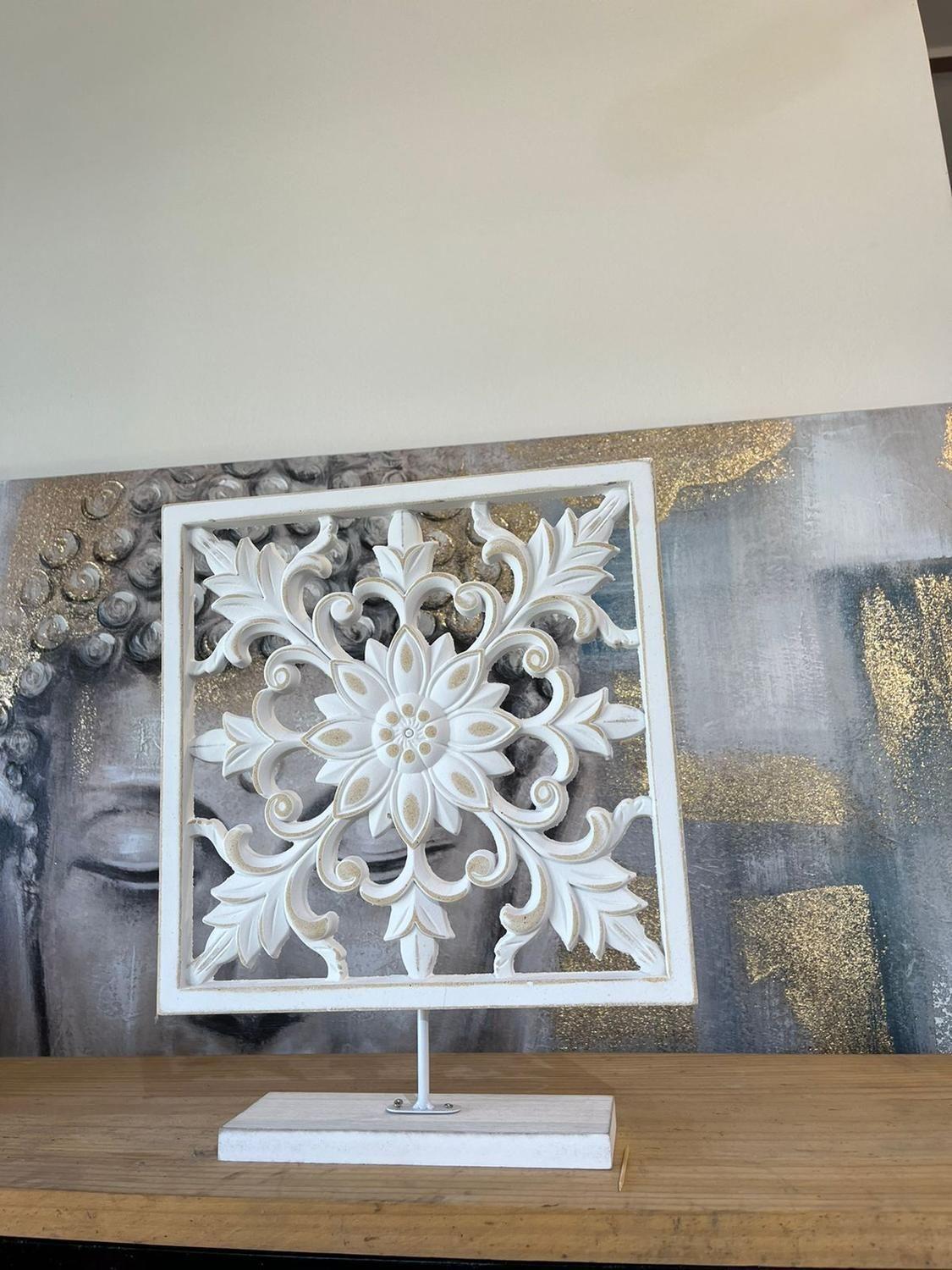 Adorno Mandala con Pedestal-2