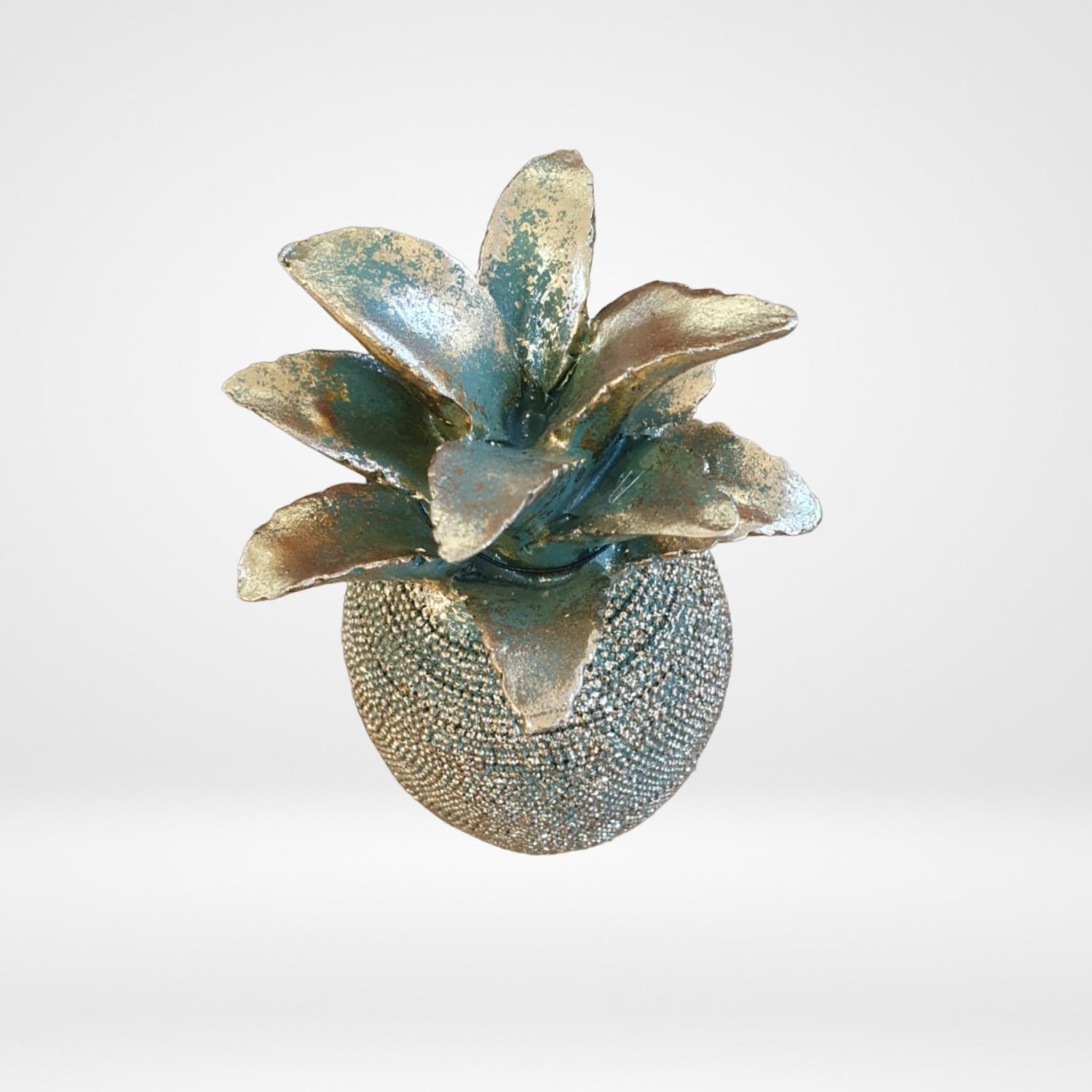 Figura Piña Dorada 15 Cm-0