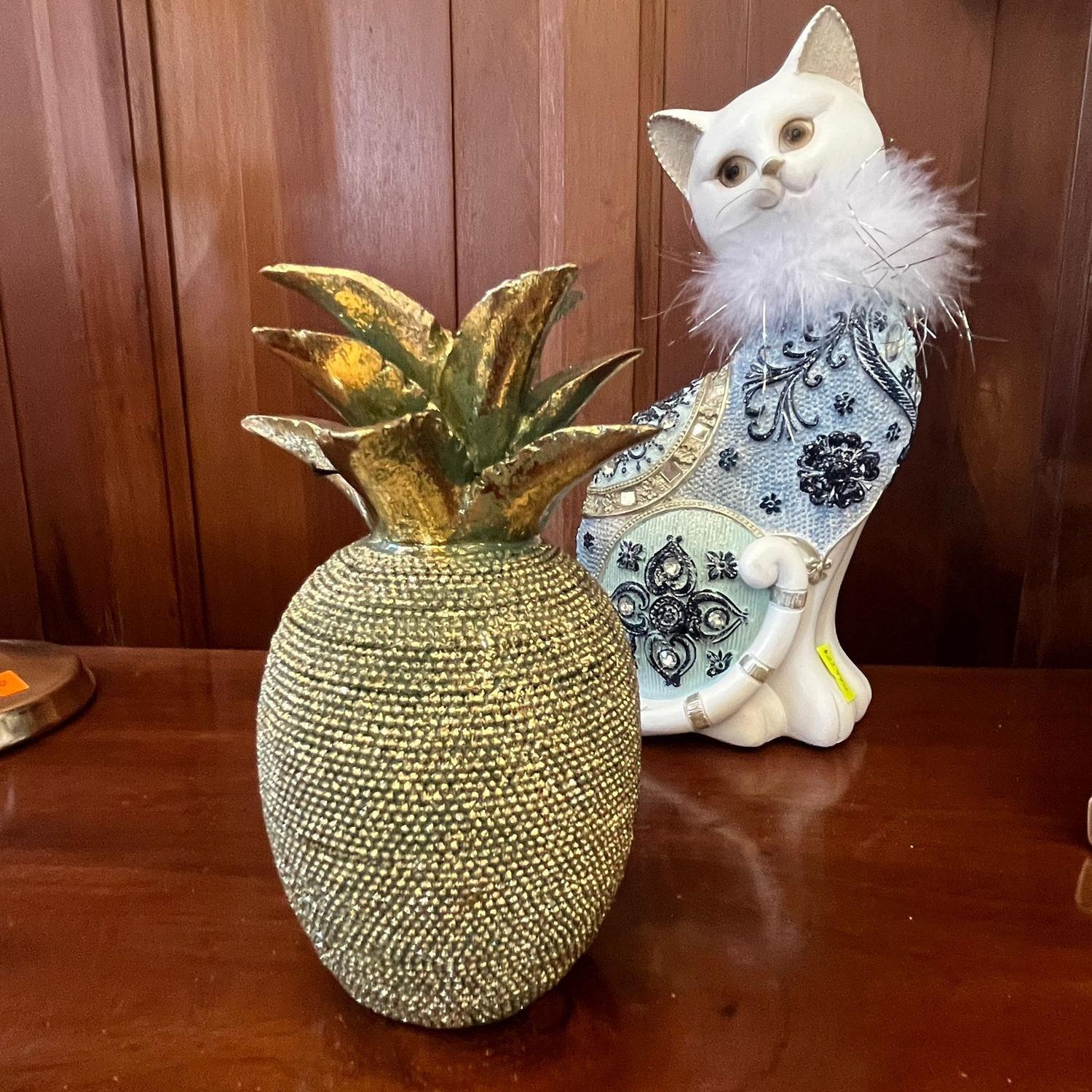Figura Piña Dorada 15 Cm-2