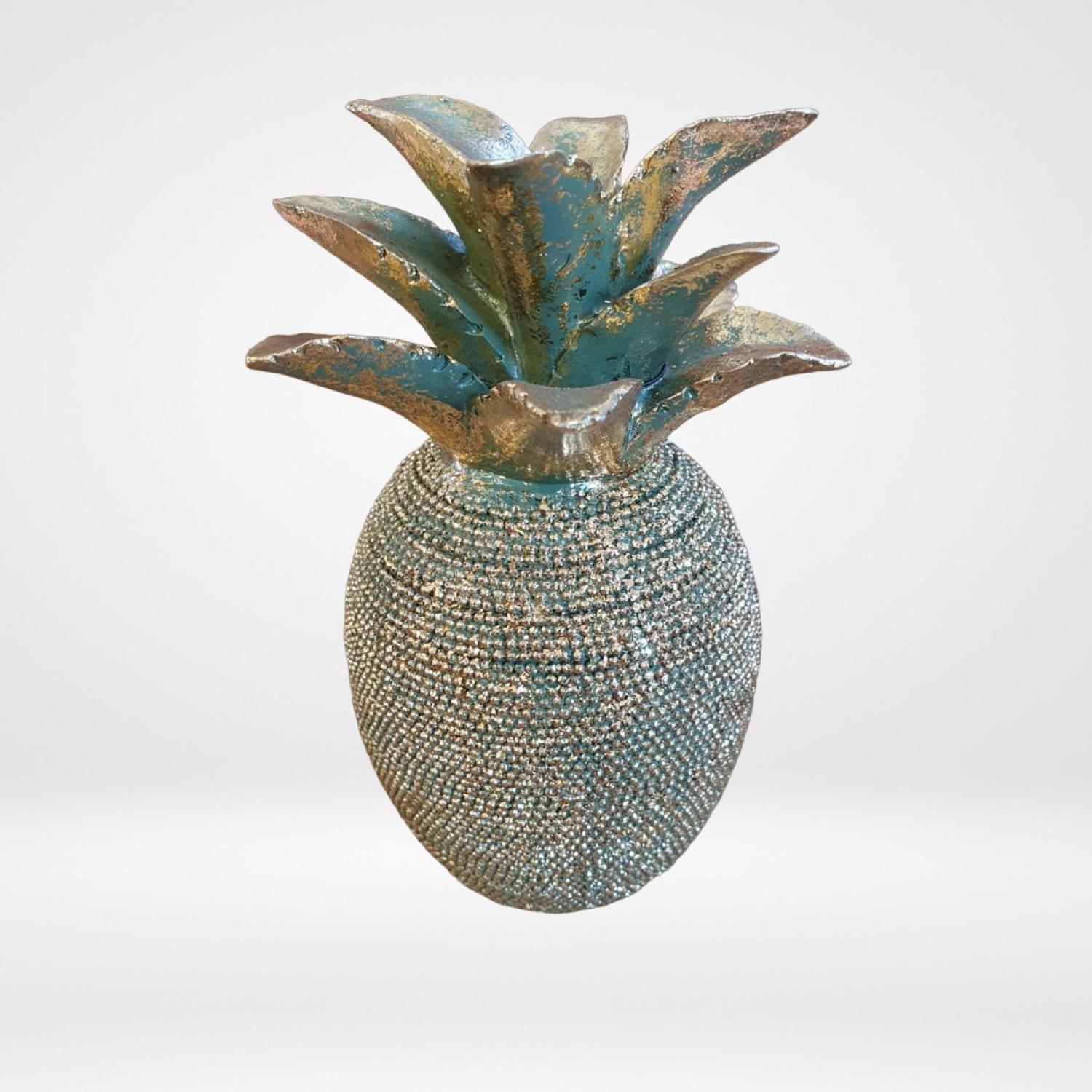 Figura Piña Dorada 15 Cm-3