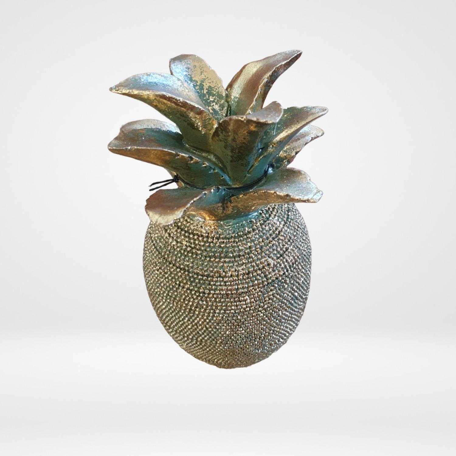 Figura Piña Dorada 15 Cm-4