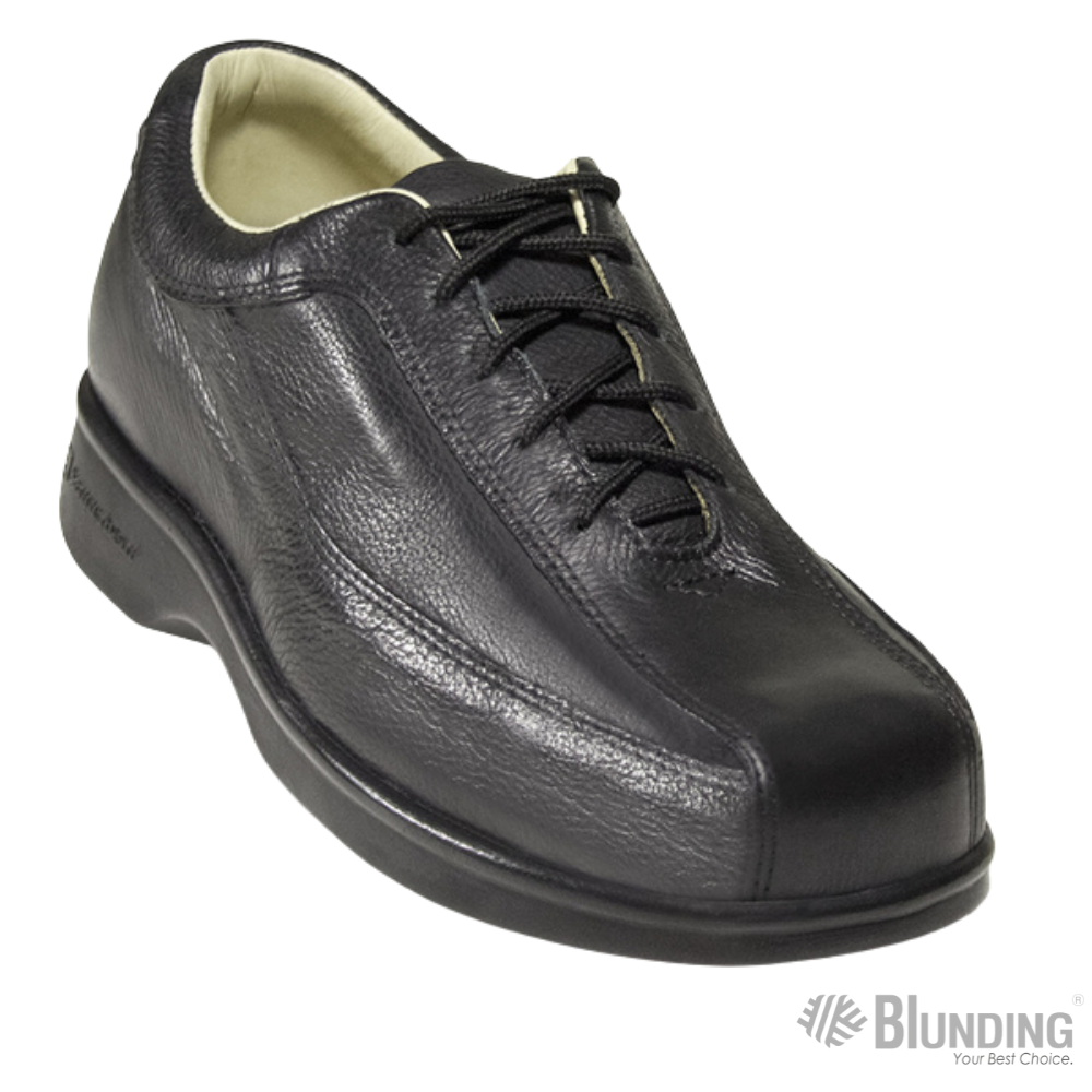 Zapato P/Diabetico C/Cierre Cordon Negro Talla 42-Blunding-2