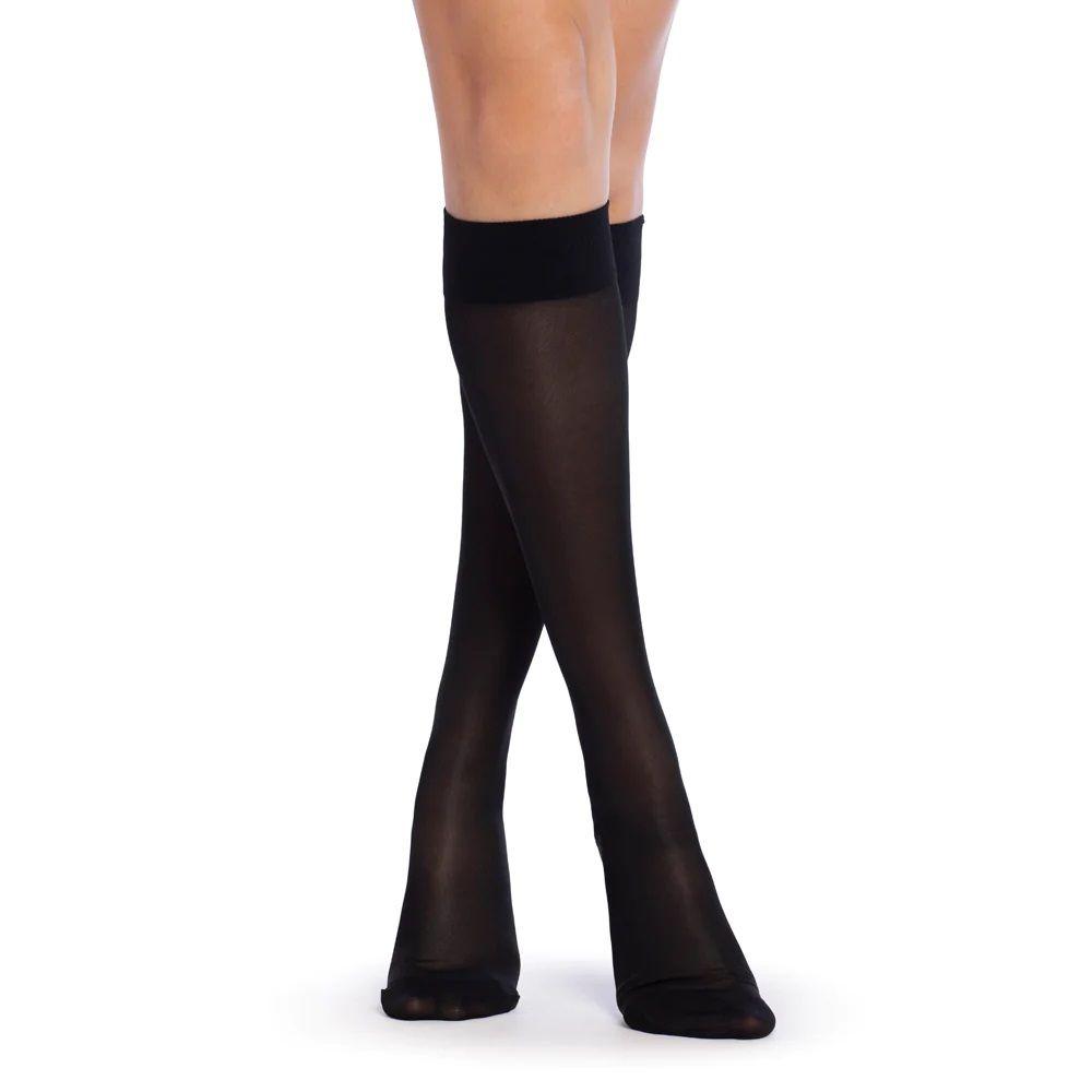Calcetines de compresión Mediven Plus Clase 1 Negro Cl Toe-Talla V-Medi-0