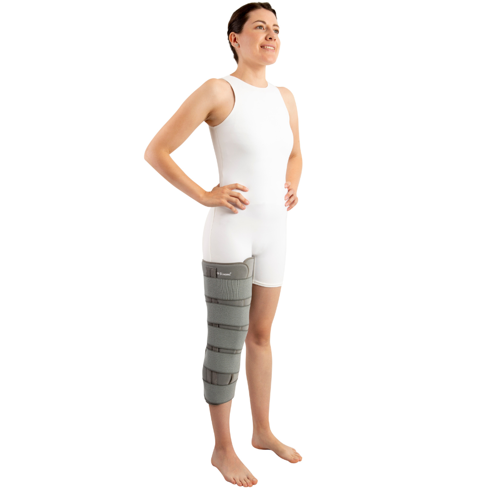Inmovilizador De Rodilla Talla L-Blunding-4